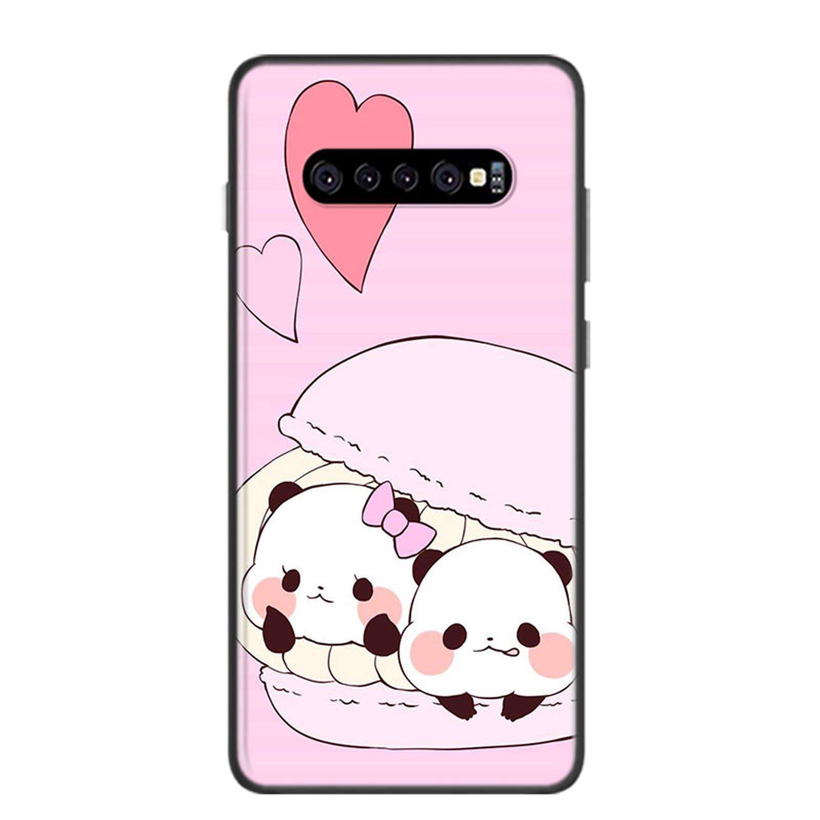 Cute Cartoon Panda for Samsung Galaxy S21 S20 FE Ultra S10 S10E Lite 5G S9 S8 S7 S6 Edge Plus Phone Case-Style 11-Samsung S20 FE 2