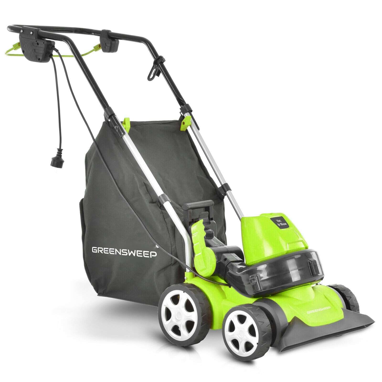 GreenSweep Vac & Blow | 3 in 1 Vacuum, Blower & Mulcher for Artificial Lawns, Grass, Patio's & Driveways 1