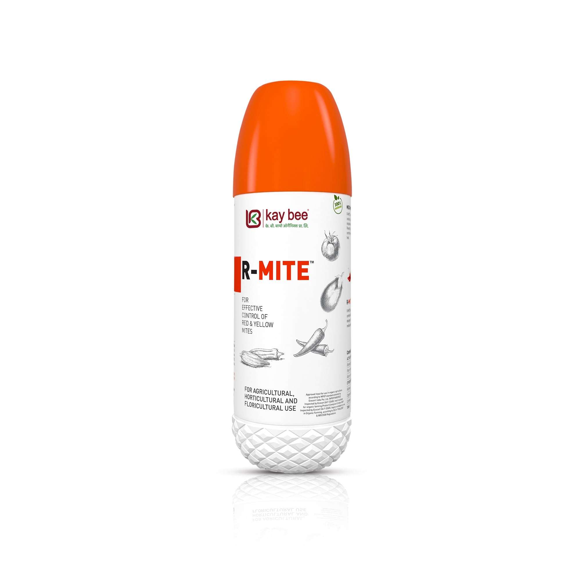 Kay Bee R-Mite | Red Mite Controls Insect for Agriculture, Farming | Red Mite and Yellow Mite Controls in Crops | Acaricide for Plants - 5 Litre 1