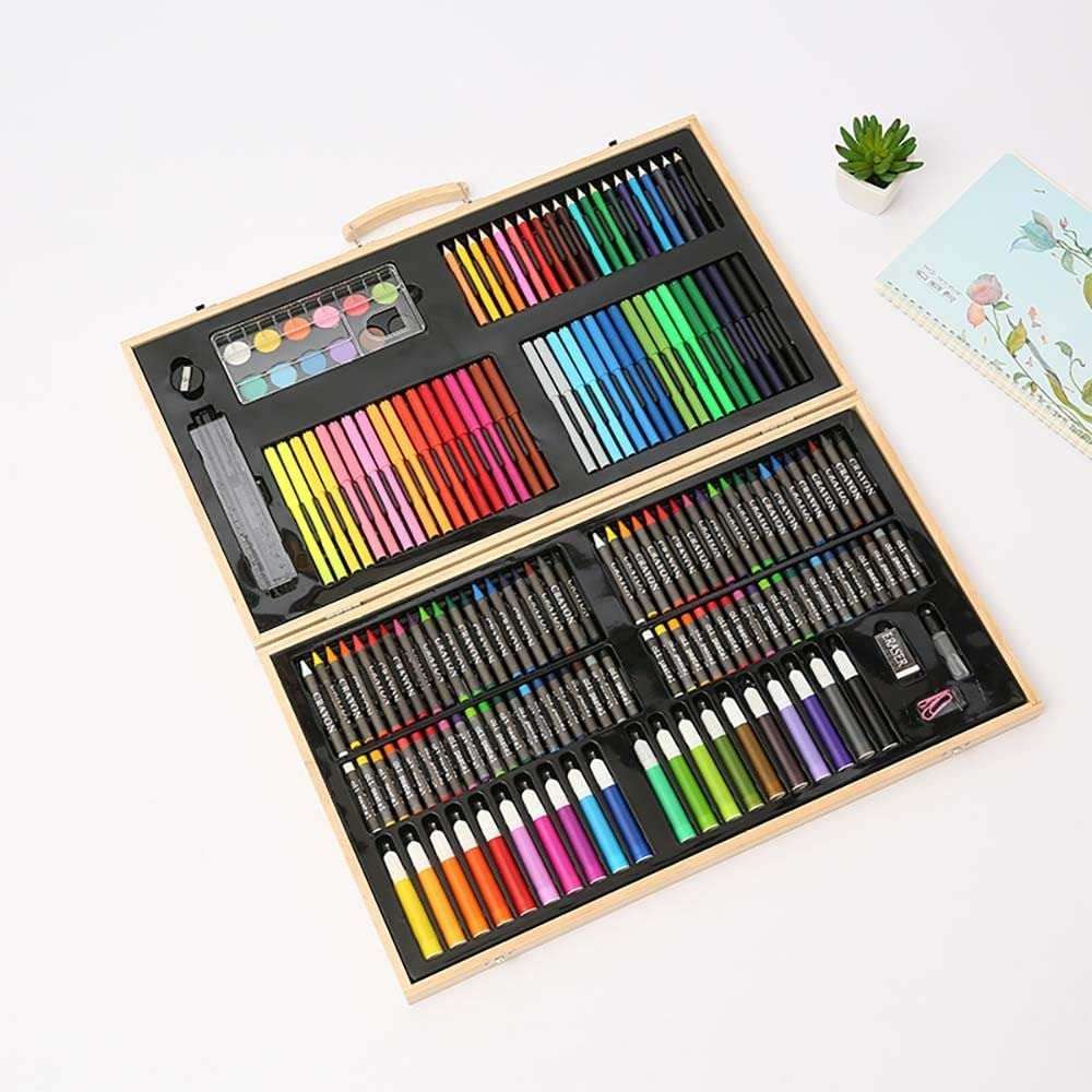VENEXA 180PCS Oil Colored Pencils Set Sketch Soft Core Professional Art Supplies for Adults Artist Drawing Coloring with Portable Case 3