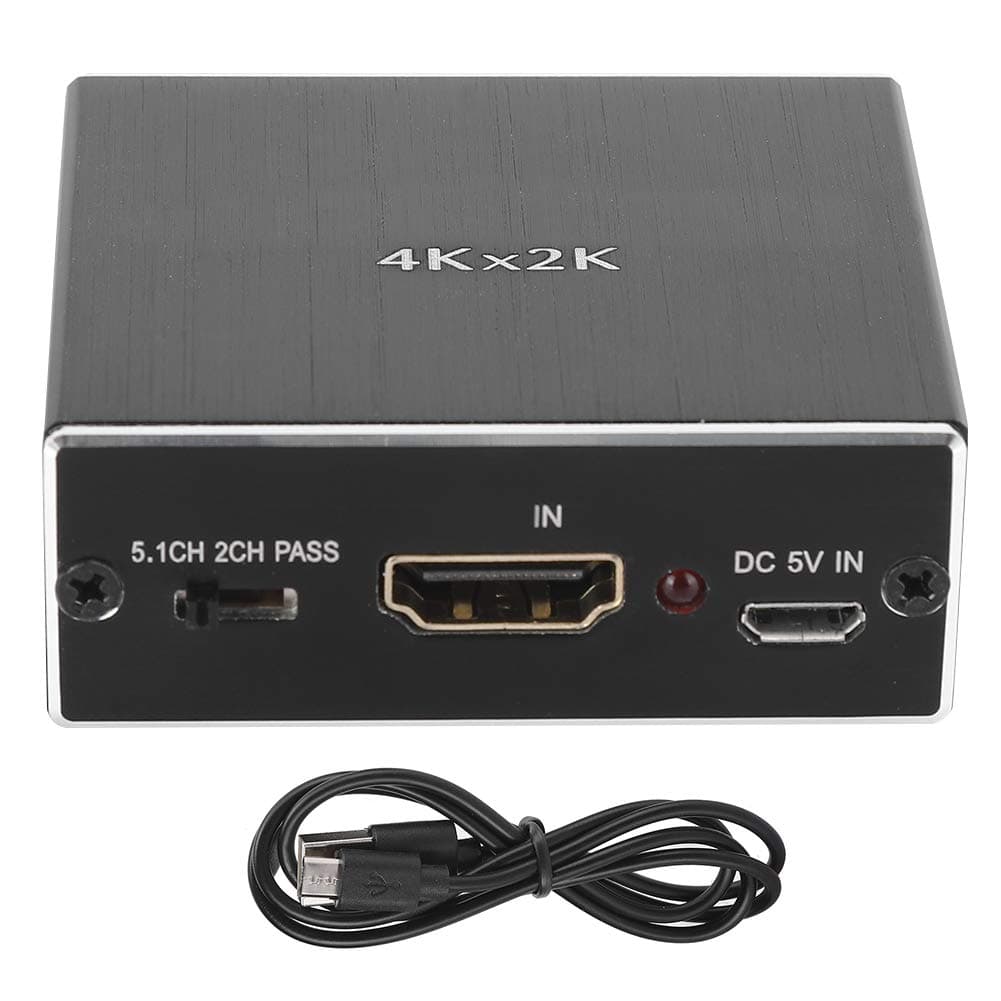 Optical Converter Audio Decoder HDMI Splitter Professional Video Sperator Optic Audio Converter HDMI 4K for Toslink SPDIF 4K x 2K 3D 6