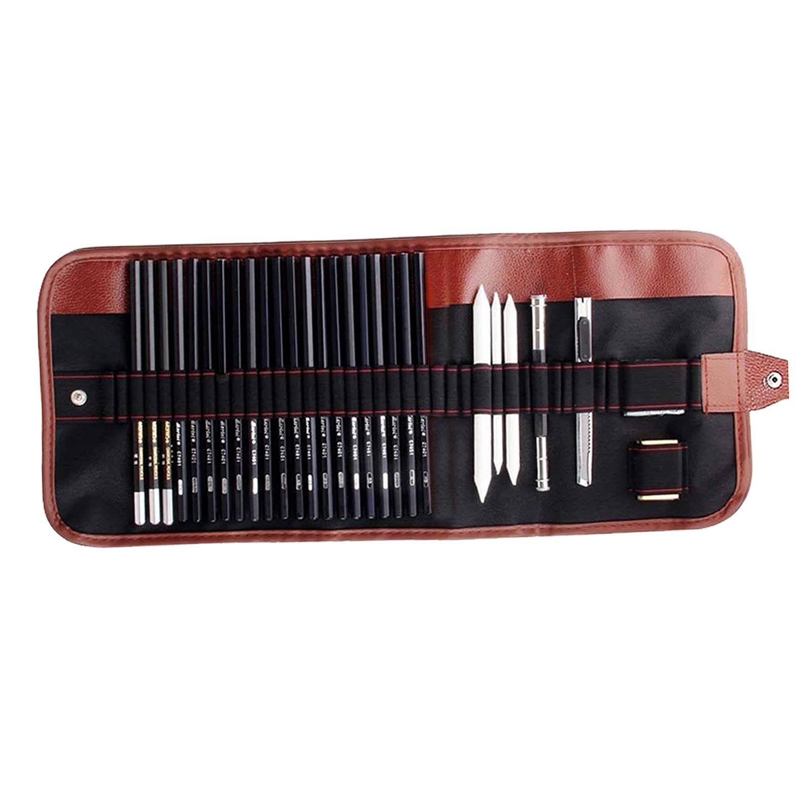 myaddiction Professional Drawing Pencil Set Sketching Painting Artist School Charcoal 6