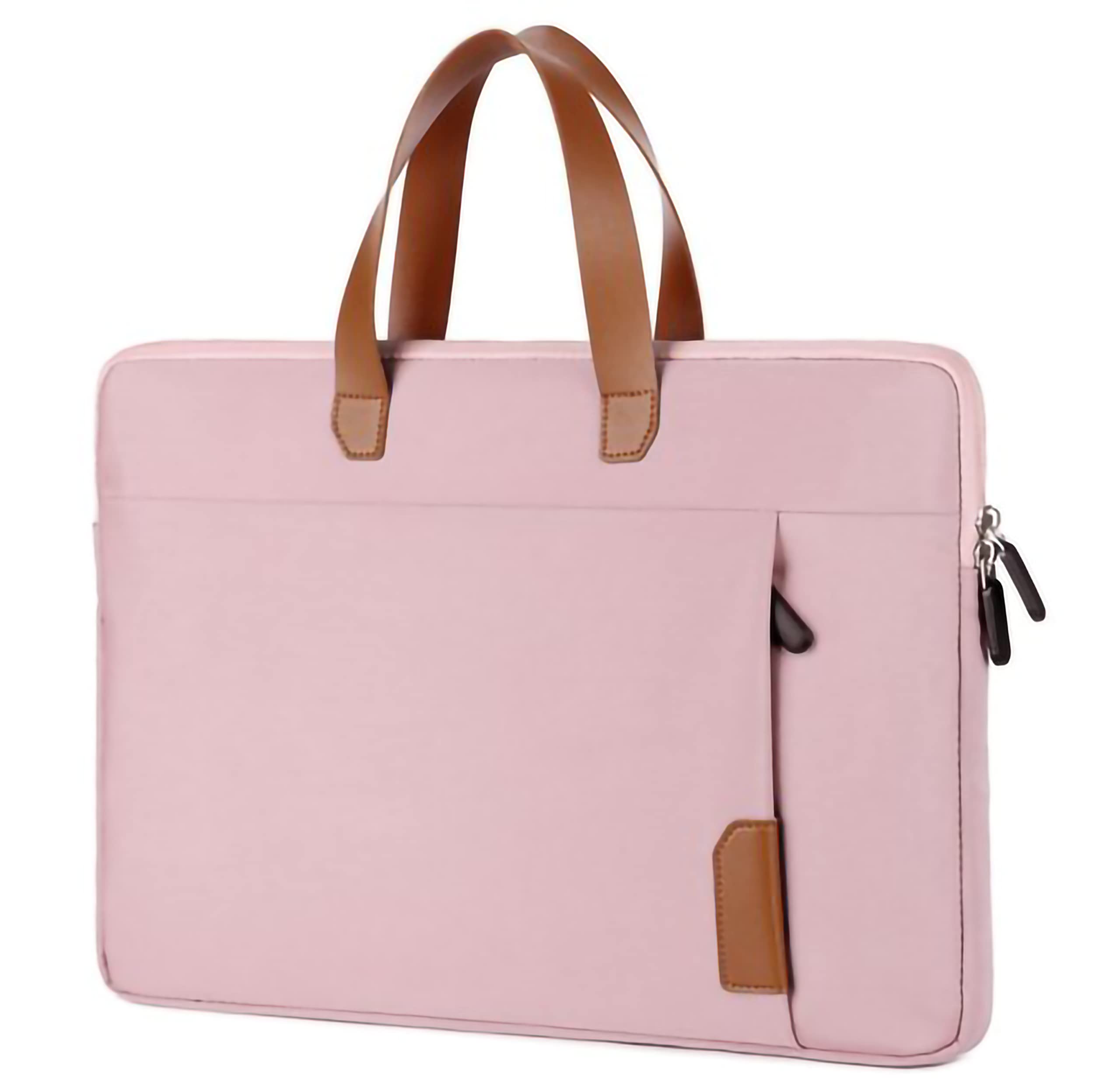 TGK 360° Protective Sleeve Carry Case Bag Cover for iPad Pro 12.9 M1 2021/2020/2018, Surface Laptop go 12.4/Pro X 13, Samsung Galaxy Tab S8+ 12.4", Tab S7 Plus 12.4 (12.9 inch, Pink) 3