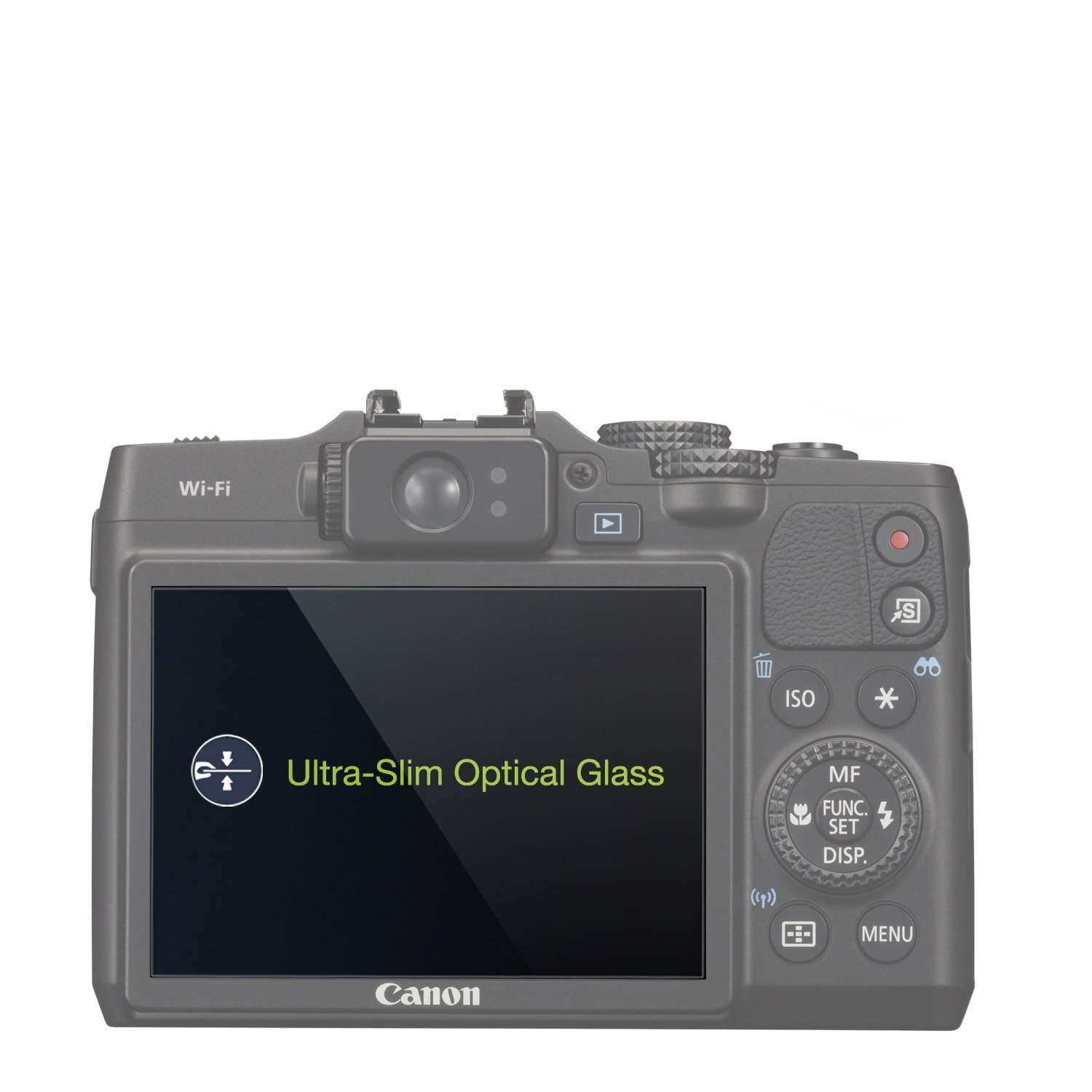 MegaGear LCD Optical Screen Protector For Canon PowerShot G16, Canon PowerShot G15 3