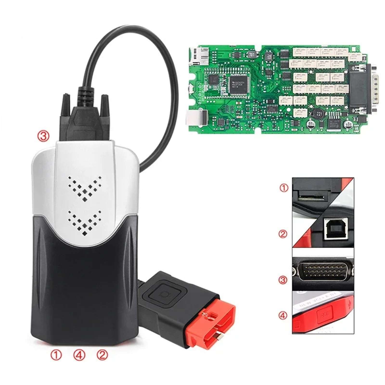 QPWJDMLLA for AK DS150E with Bluetooth 2021.11 Keygen for Delp DS150 DS150E V9.1 OBD2 Cars Trucks OBD II Scanner Diagnostic Tools 3