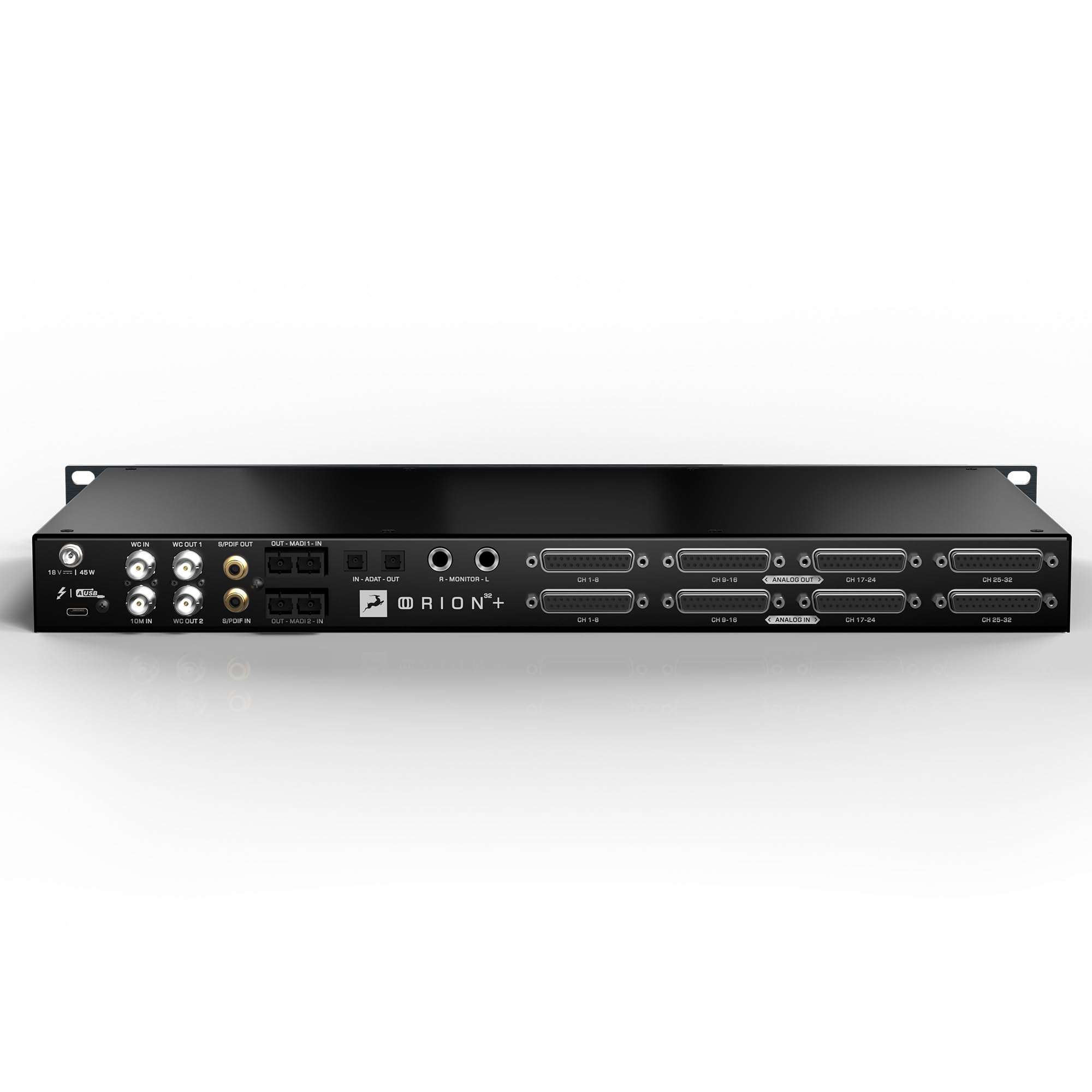 Antelope Audio USB Audio Interface w/32 Channel Mixing, Recording Studio Equipment for Production — Thunderbolt 3 Pro Audio Device Orion 32+ Gen 4 for PC Computer — Windows, macOS 3