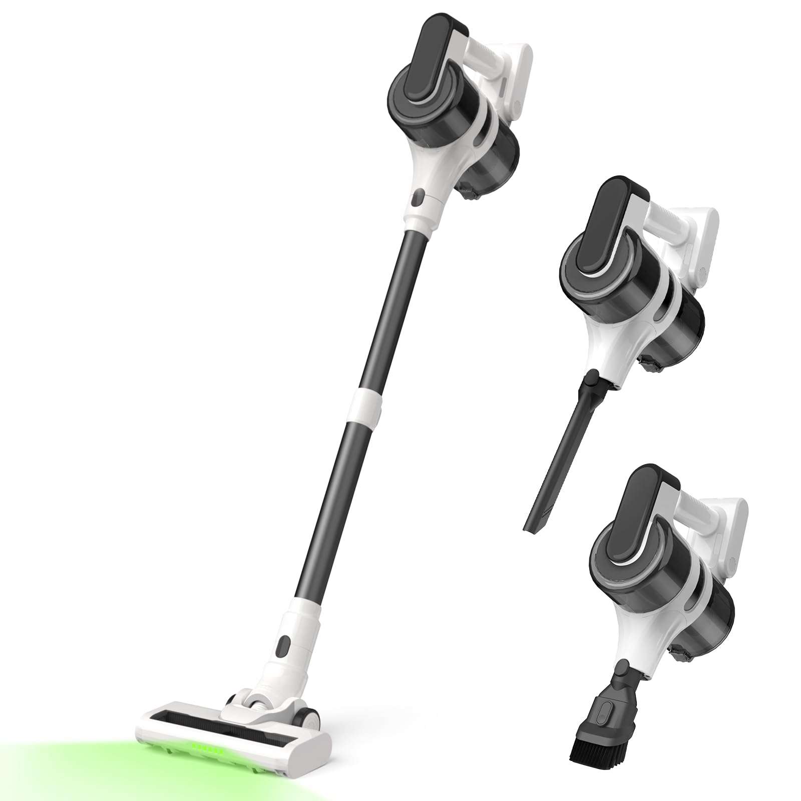 COSTAR Stick Vacuum Cleaner Cordless,Vacuum Cleaner for Home Use Wet and Dry,Sweep 3-in-1 Handheld Vacuum Cleaners,20W 16 Kpa Suction with Washable Filter Multi Nozzle for Sofa, Toys 1