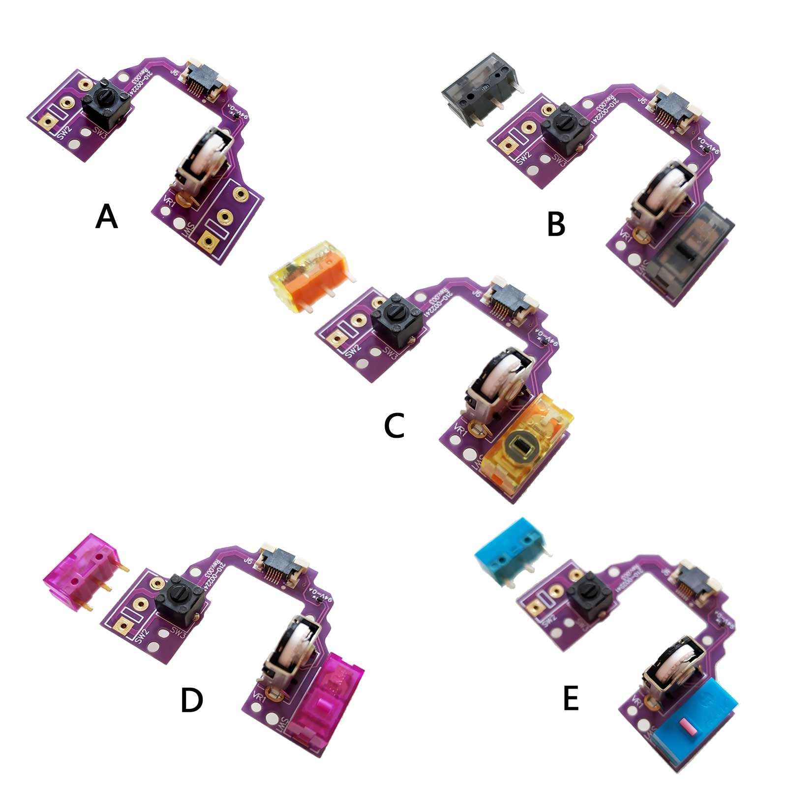 PCB- Button Board Microswich Motherboard for GPX Gaming Repair Hot-swap 4