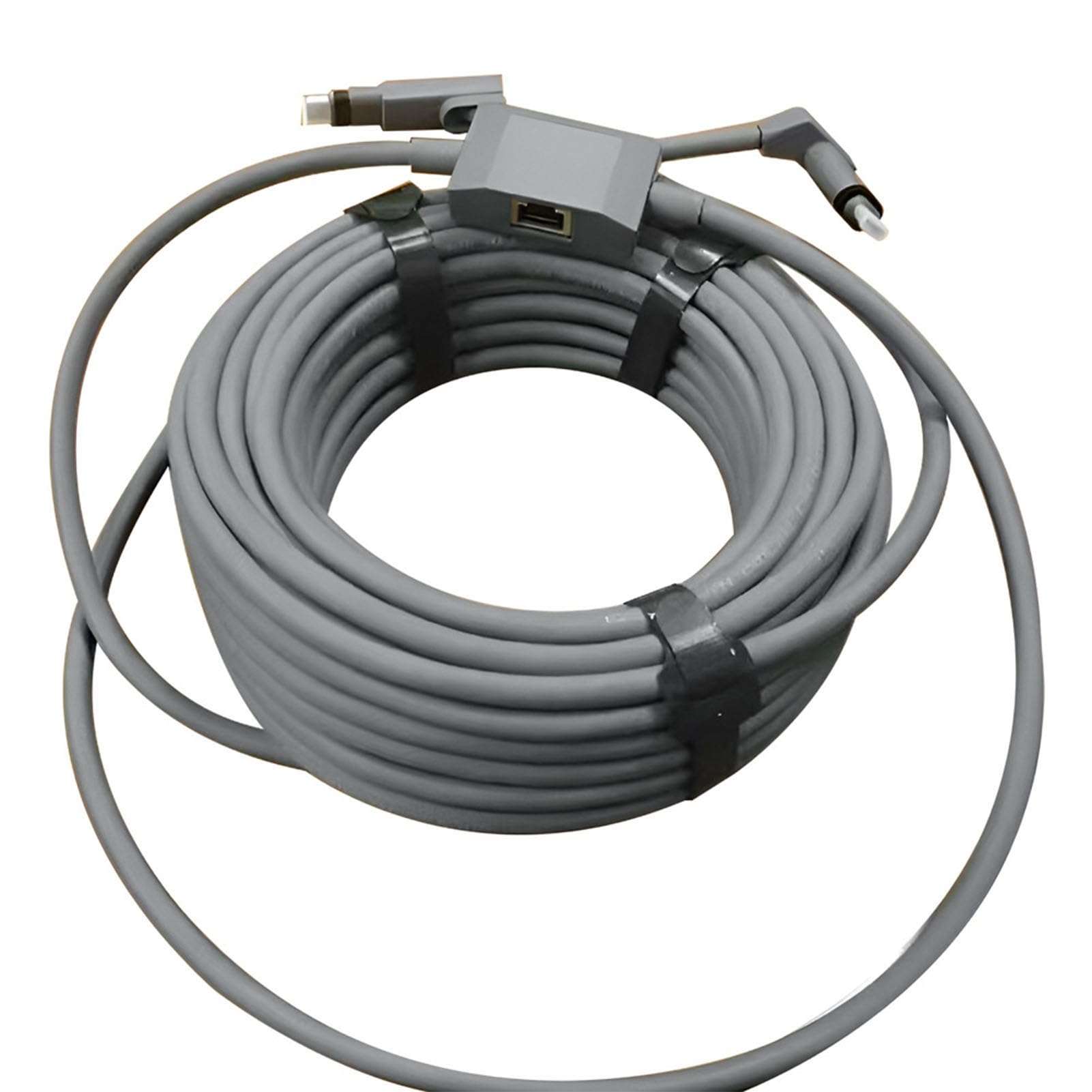 Walfront Extension Cable Replacement with Ethernet Adapter for Stable Network Connection Cable Plug and Play for Gen 2 20FT+3FT for Satellite System 1