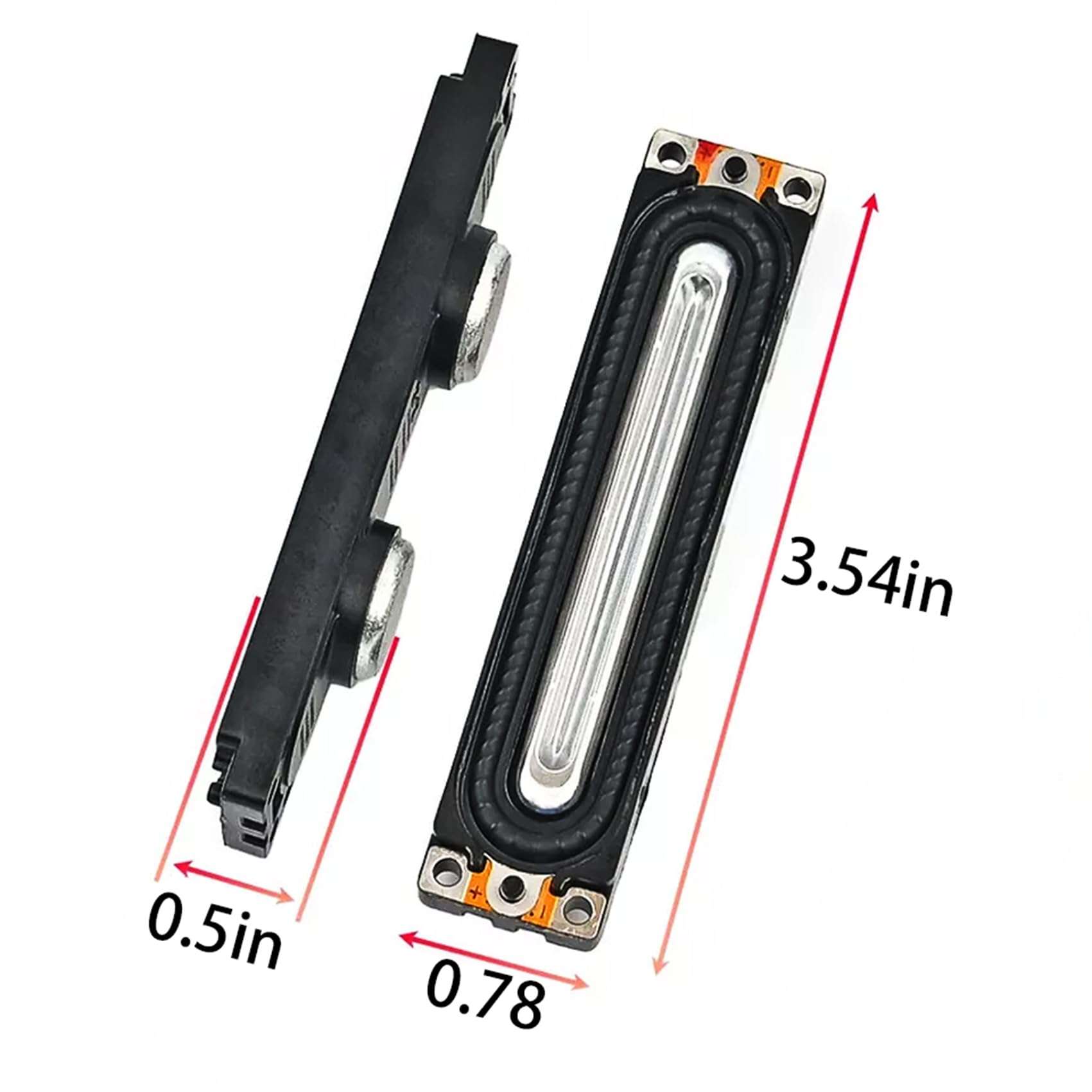 1 Pair TV Replacement Speakers BN96-09470A Compatible with Samsung TV 32" 46" 55" B6000V B7000W B8000X 4