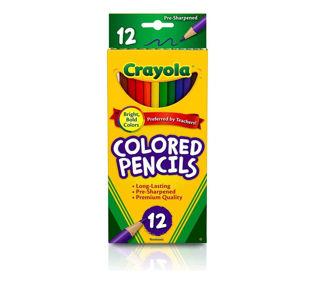 Crayola Long Assorted Colored Pencils bundled by Maven Gifts- pack of 24 3