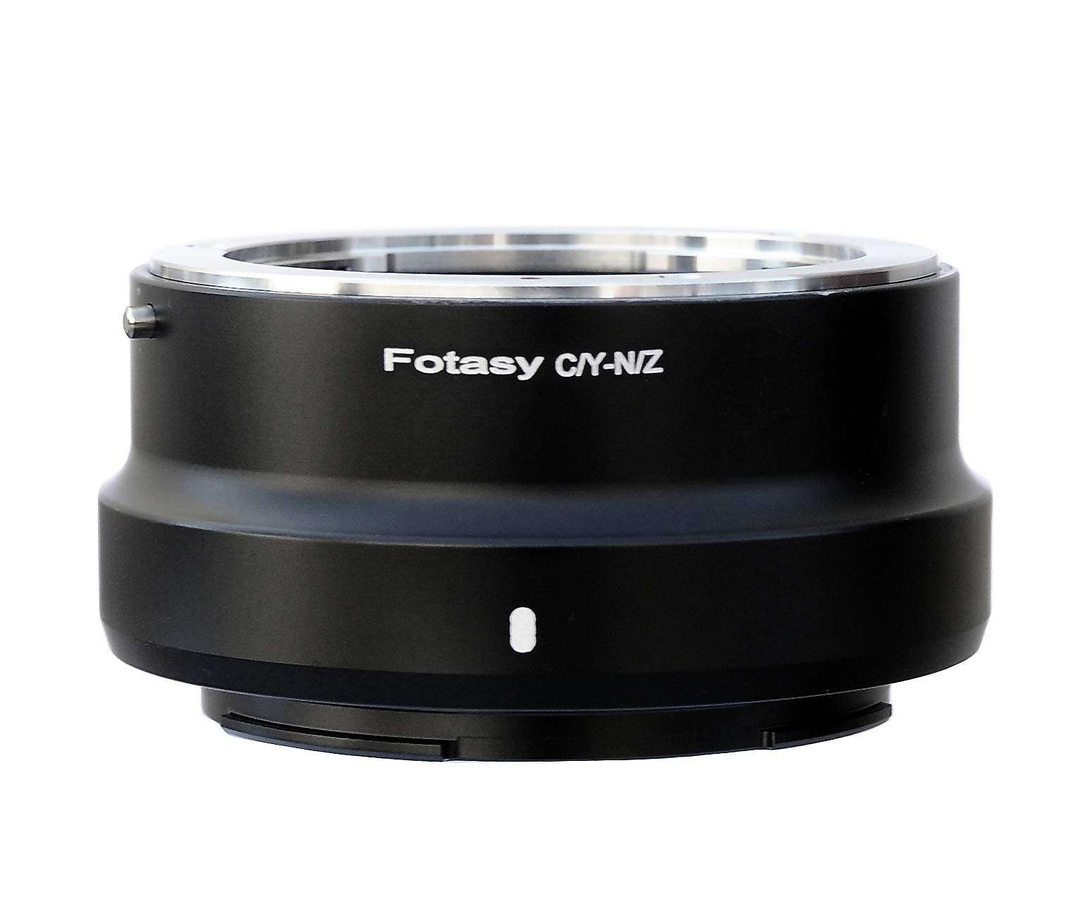 Fotasy Contax CY Lens to Nikon Z50 Z6 Z7 Adapter, Contax Yashica C/Y Mount to Nikon Z Mount Adapter, CY Z Mount, CY Nikon Z Adapter fits Contax CY Lens & Nikon Z Mount Mirrorless Camera Z50 Z6 Z7 1