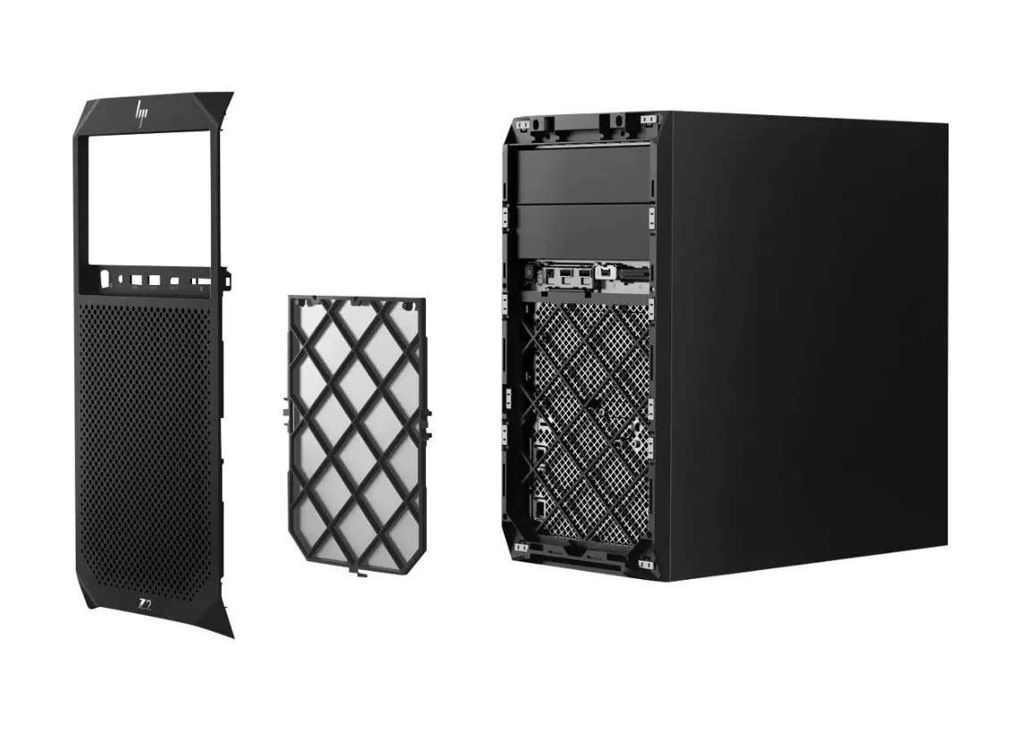 HP Z2 G4 Tower Workstation, Intel Xeon E-2144G, 16GB RAM, 512GB SSD, Intel UHD P630 Graphics, Windows 10 Pro 64-Bit, 5DV38UT#ABA (Renewed) 4