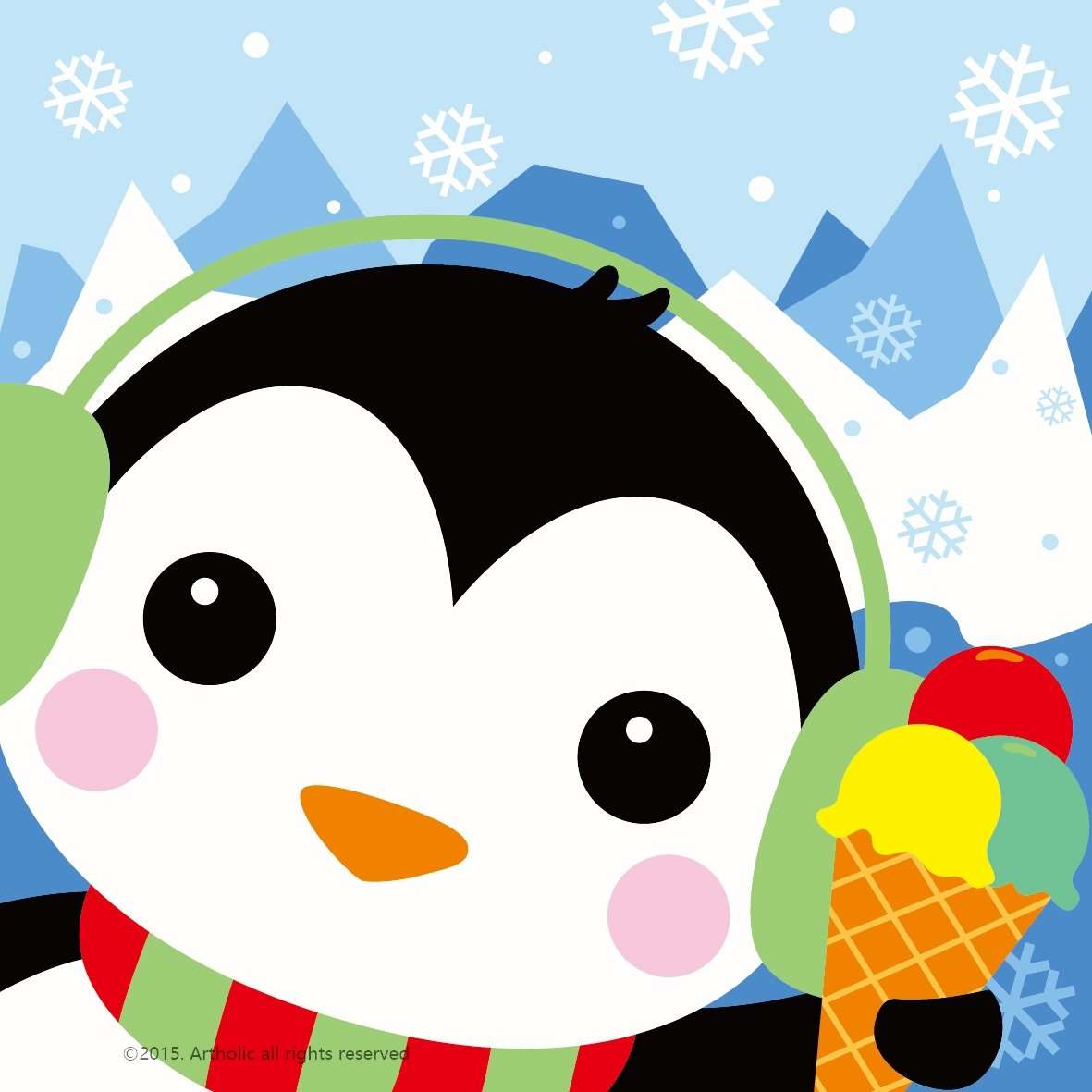 Colour Talk DIY Oil Painting, Paint by Number Kits for Kids - Little Doll 8"X 8". 1