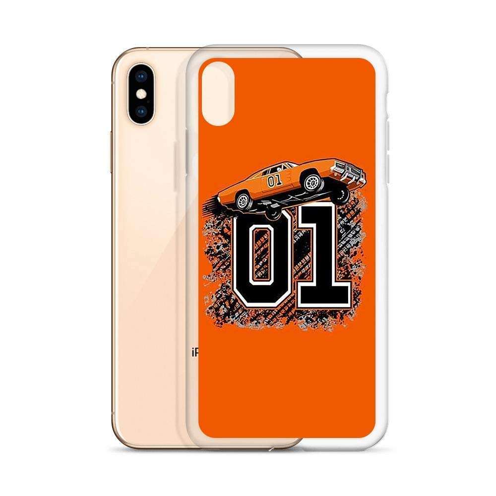 Reioir99 Compatible with iPhone 6 Plus6s Plus Case Dukes of Hazzard Orange Car General 01 American Comedy Series Pure Clear Phone Cases Cover, iPhone 6 Plus 6s Plus 4