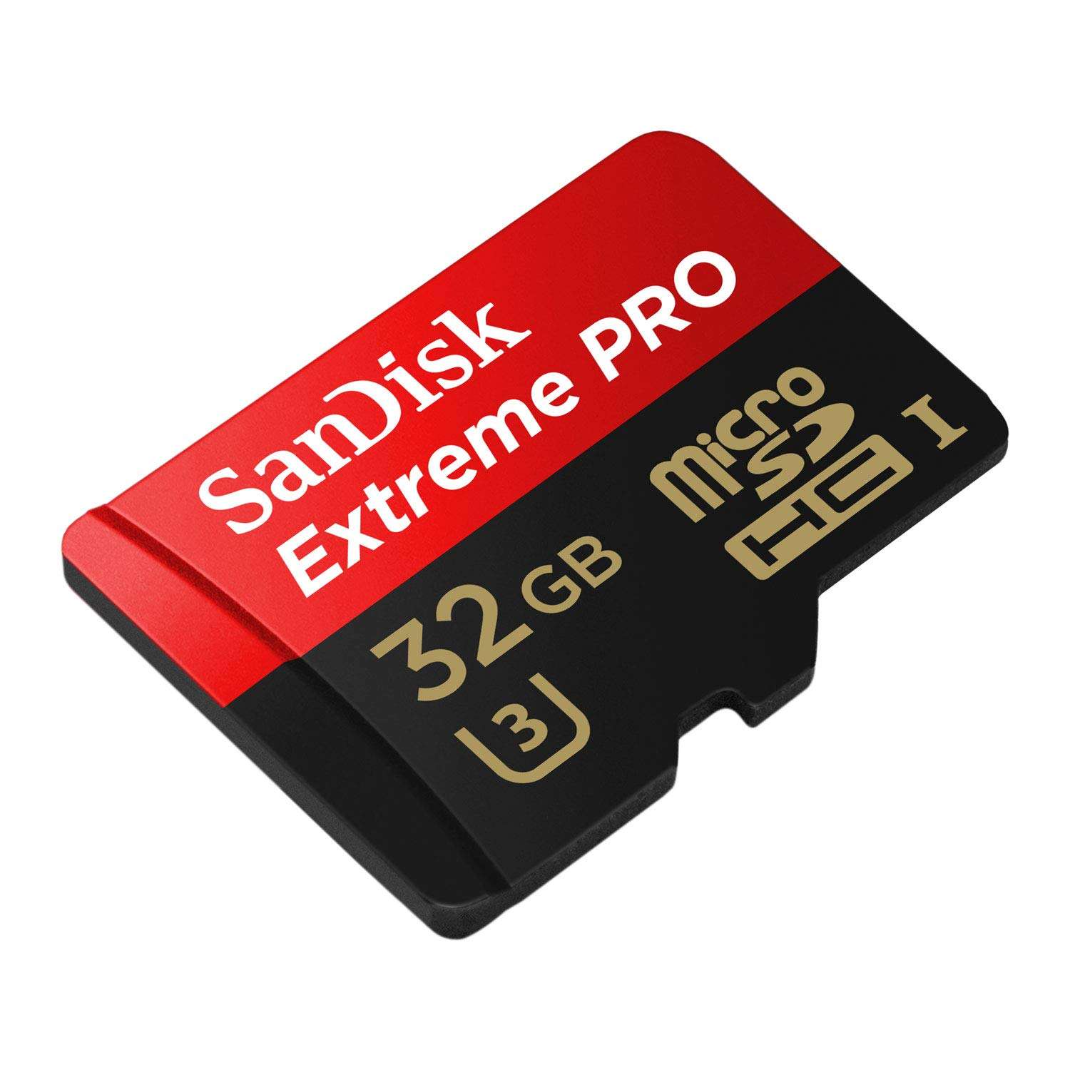 SanDisk Extreme Pro 32GB Micro Memory Card 4K V30 U3 SDHC Works with DJI Mavic Mini Drone Bundle with (1) Everything But Stromboli MicroSD & SD Card Reader 4