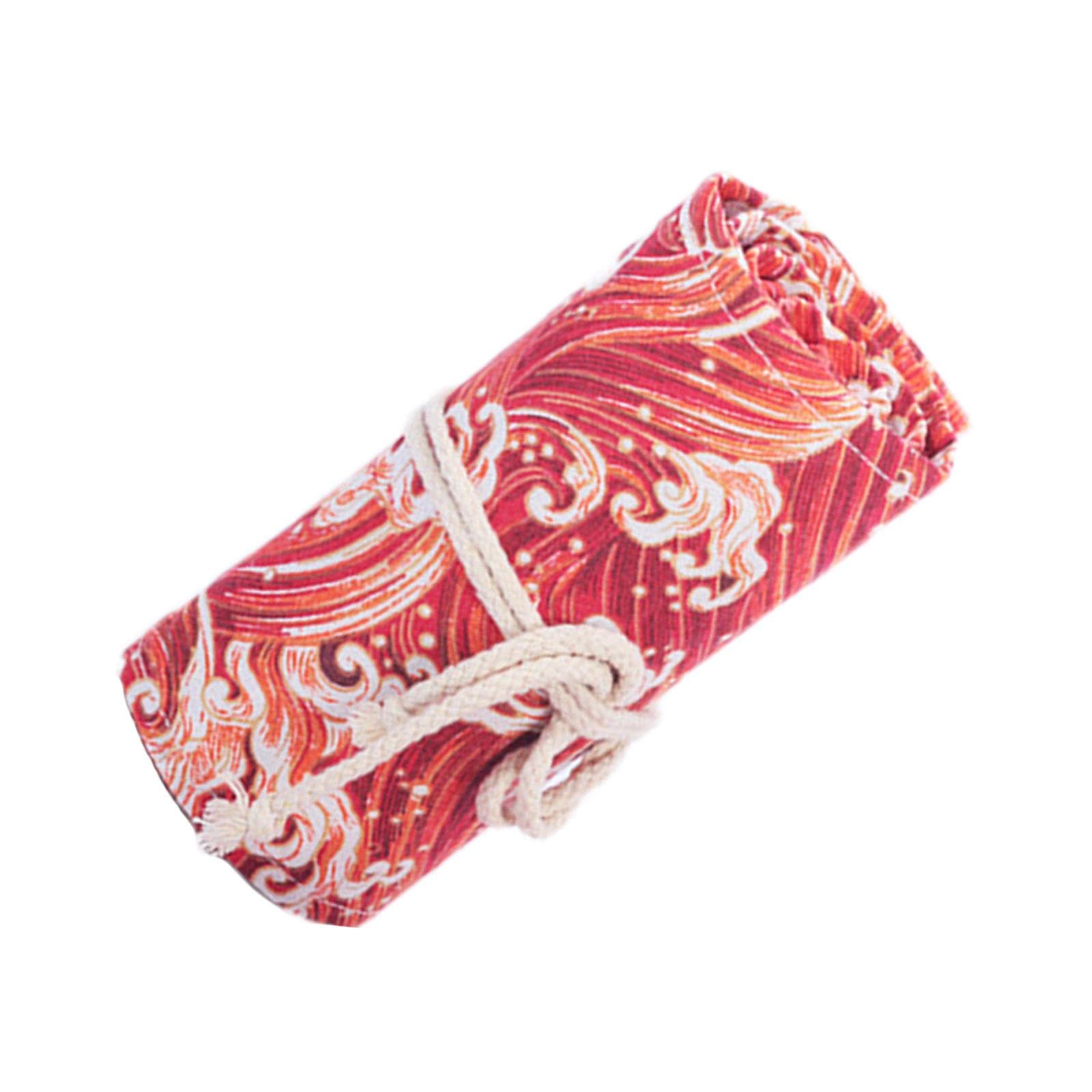 myaddiction G548 Oil Colored Pencils Teachers Crafting Presharpened Pencils Red Linen 5