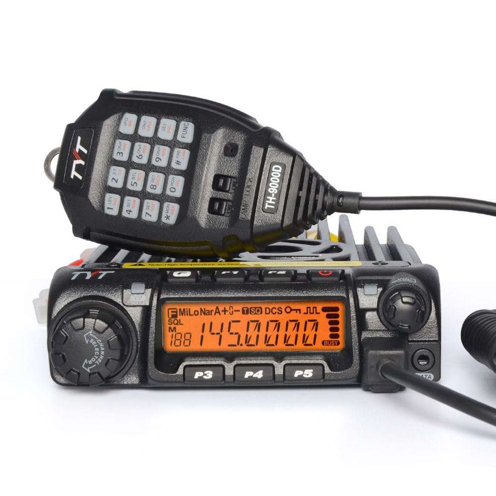 Tyt Th-9000d Vhf Mono Band Mobile Transceiver 65 Watt 200 Channel 8 Group Scrambler Car Truck Amateur Radio 1