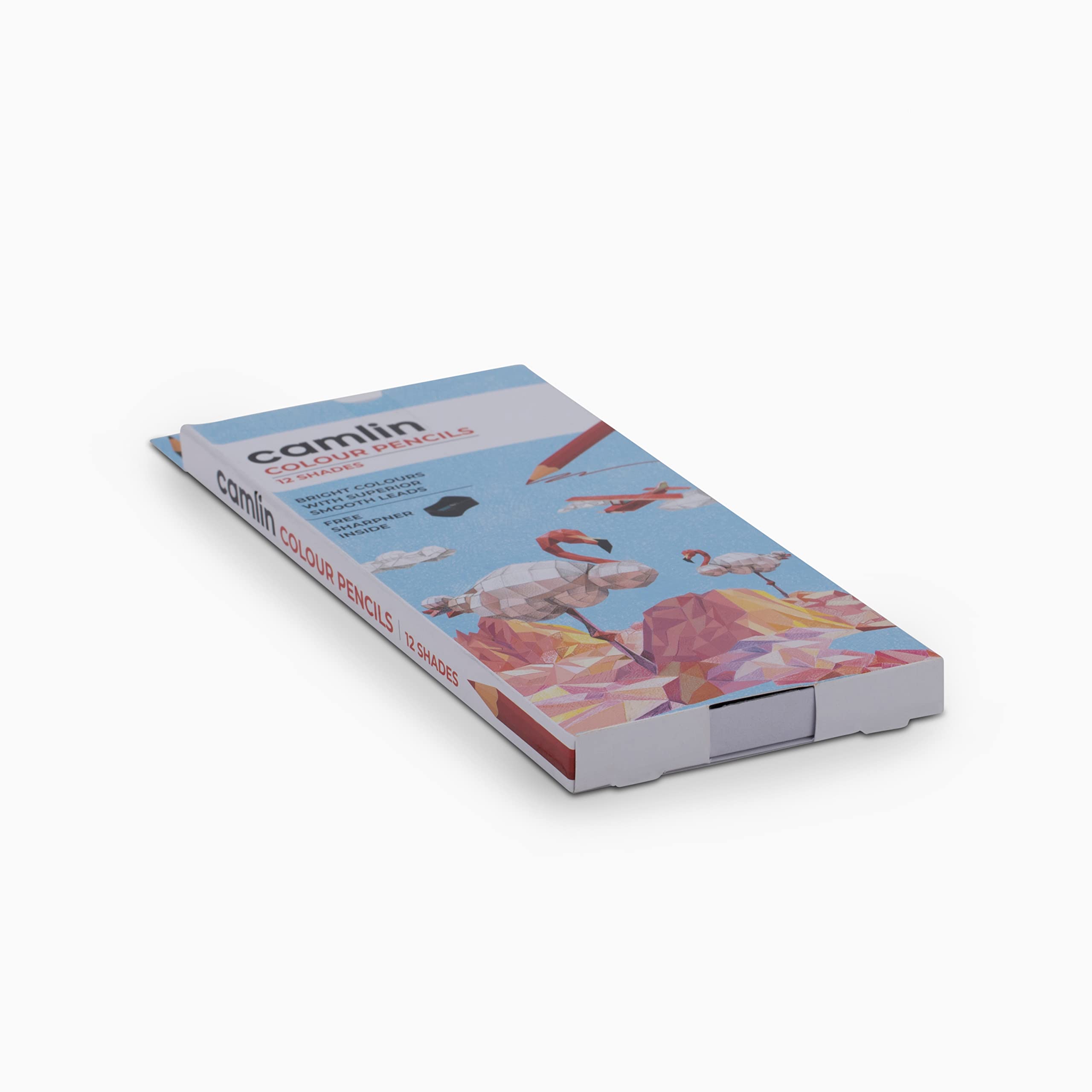 Camel Student 24-Shade Water Color Paint Cake Set & Camel 4192566 Full Size Color Pencil, Assorted, 12 Pieces 4