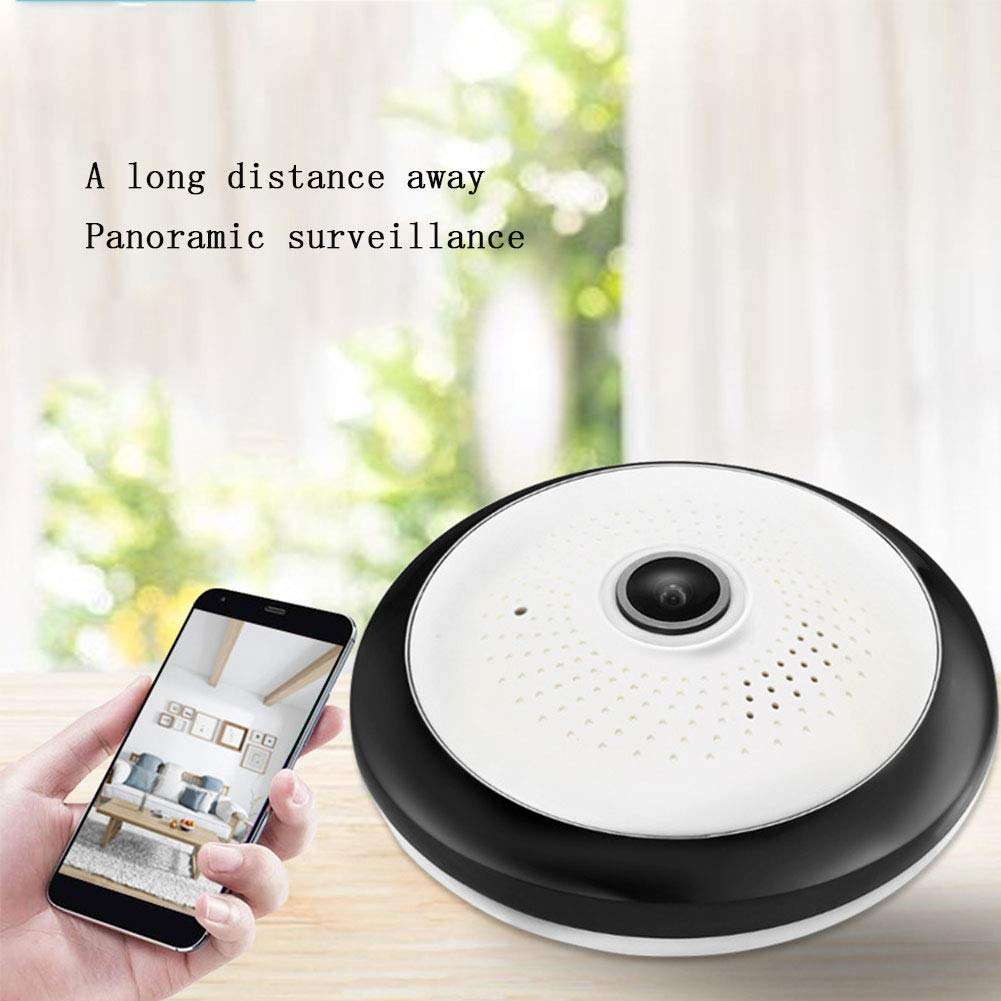 Like More 360°VR Panoramic Fisheye Network Camera Home Two-Way Audio Mobile Detection Anti-Theft Night Vision IP Camera 2