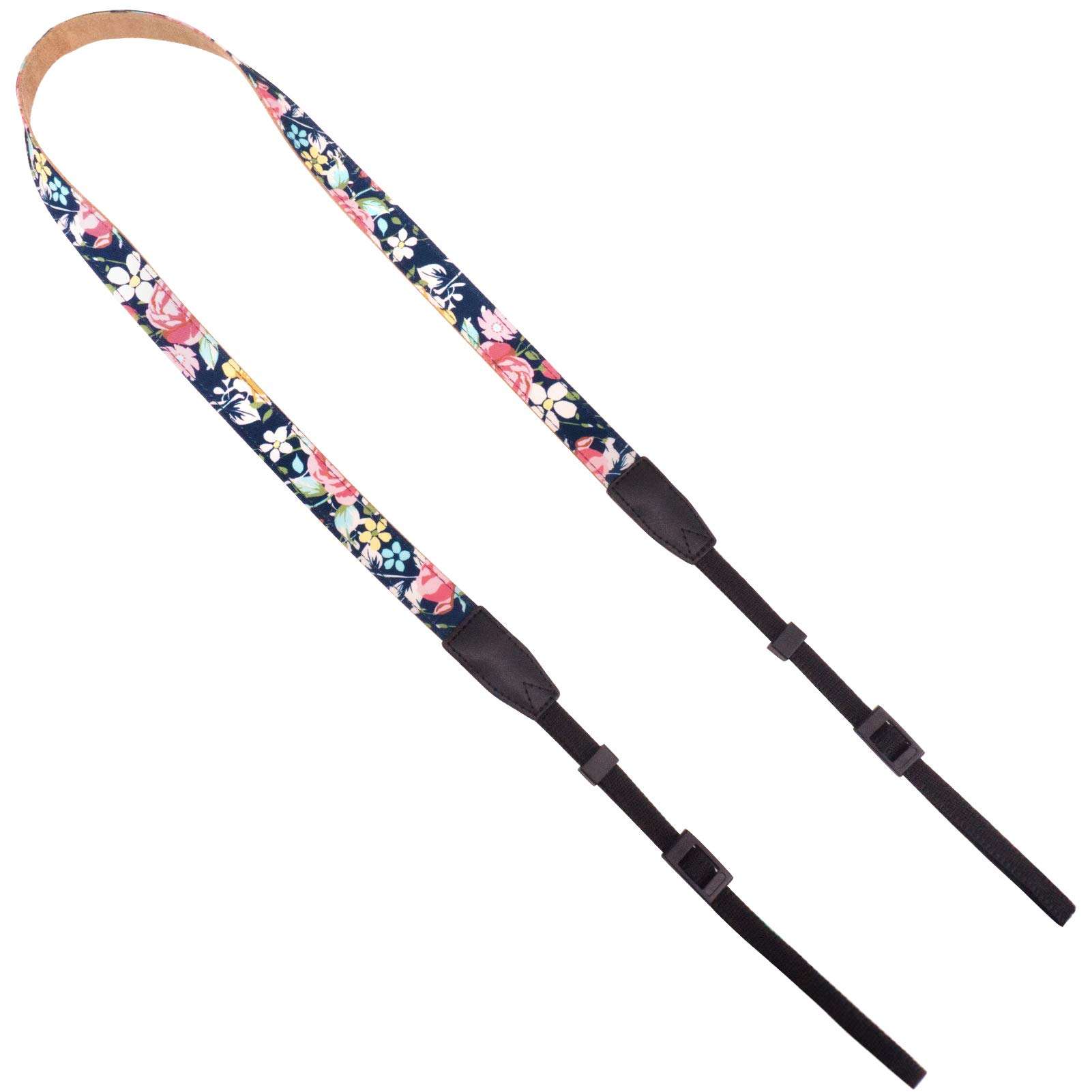 Elvam Camera Neck Shoulder Strap Belt for Women/Men Compatible with DSLR/SLR/DC/Instant Camera/Portable Printer/Phone Case, A 5