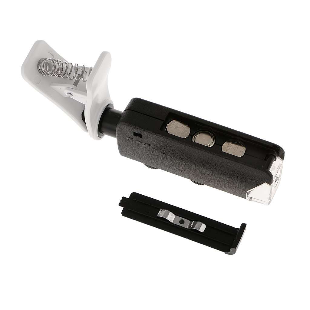 Big Shoppe Store Generic 60-100X Universal Pocket LED Cellphone Microscope Magnifying Glass Magnifier 3