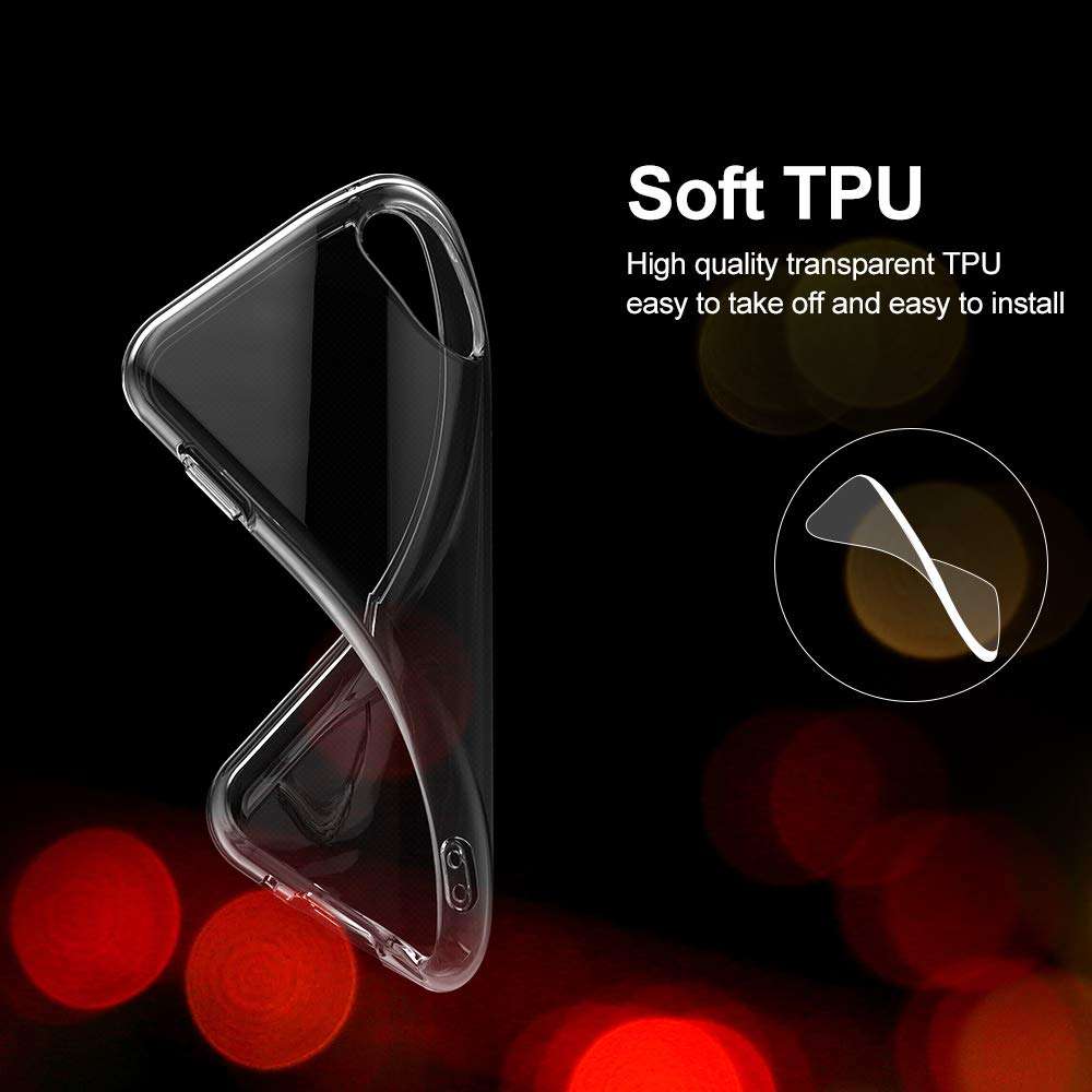 Redluckstar Palm Phone Case Cover, Palm Smartphone PVG100 (Pepito) 2018 Case, Slim Clear TPU Bumper Anti-Scratch Case Accessory 3