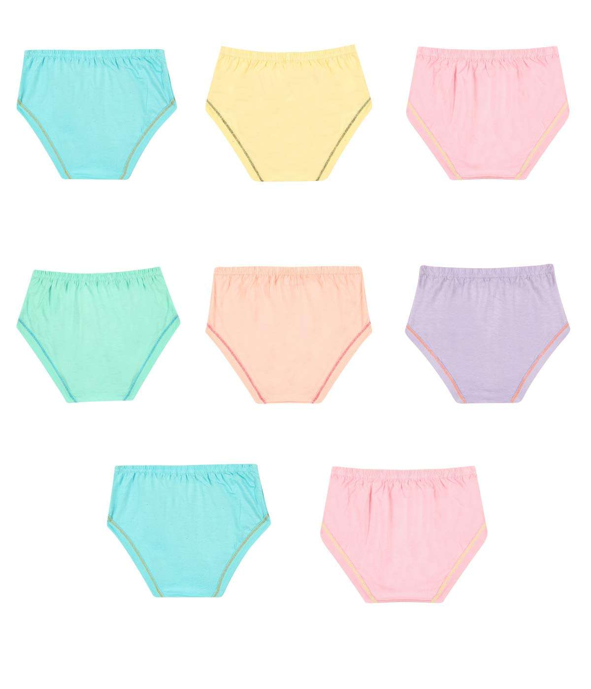Pine Sports Baby Boy's Plain Panty (Pack of 8) (PN_KIDSBIEF-P8-014_Multi_9-12 Months) Multicolour 2