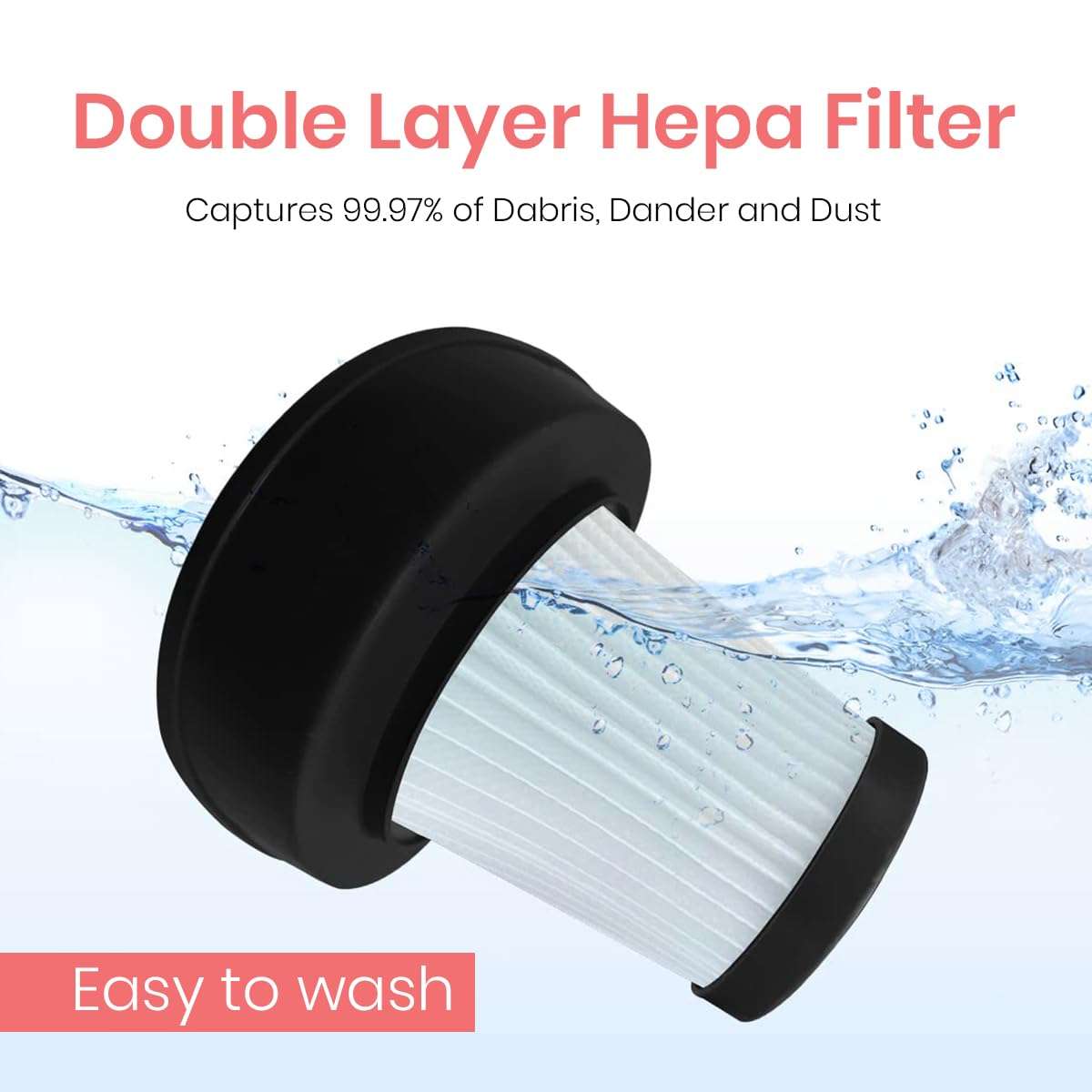 Inalsa Vacuum Cleaner with Mop for Floor Cleaning|900 W Motor with Strong 18 KPA Suction|Electric Mop for Floor Cleaning|5 Level Efficient Filtration|Handheld Vacuum Cleaner for Home(Ozoy Premium),Red 5