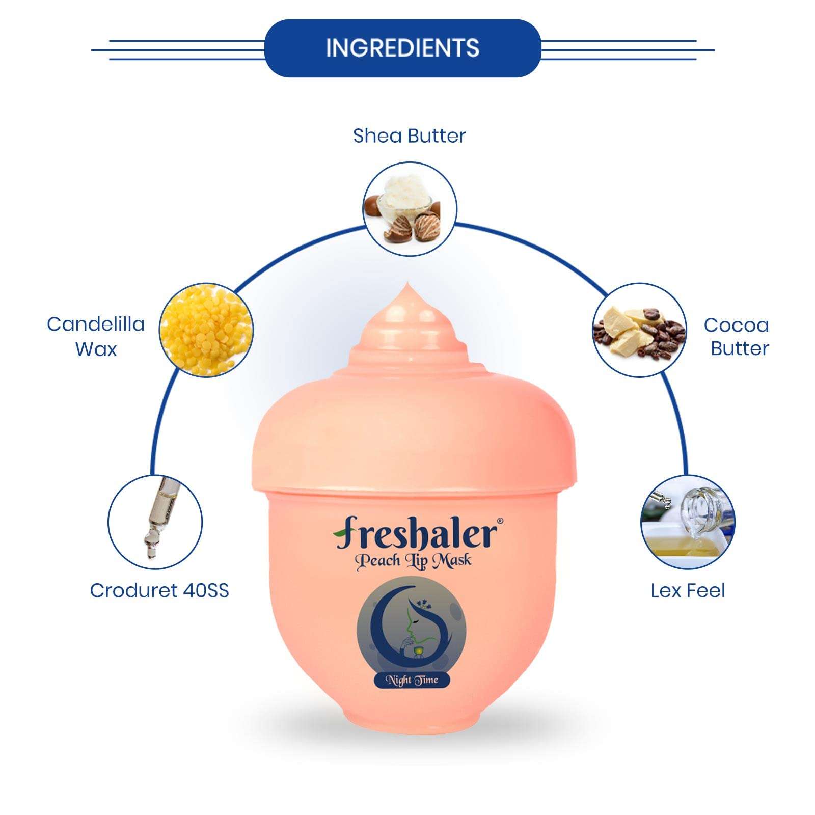 Freshaler Lip Mask (Peach) 3