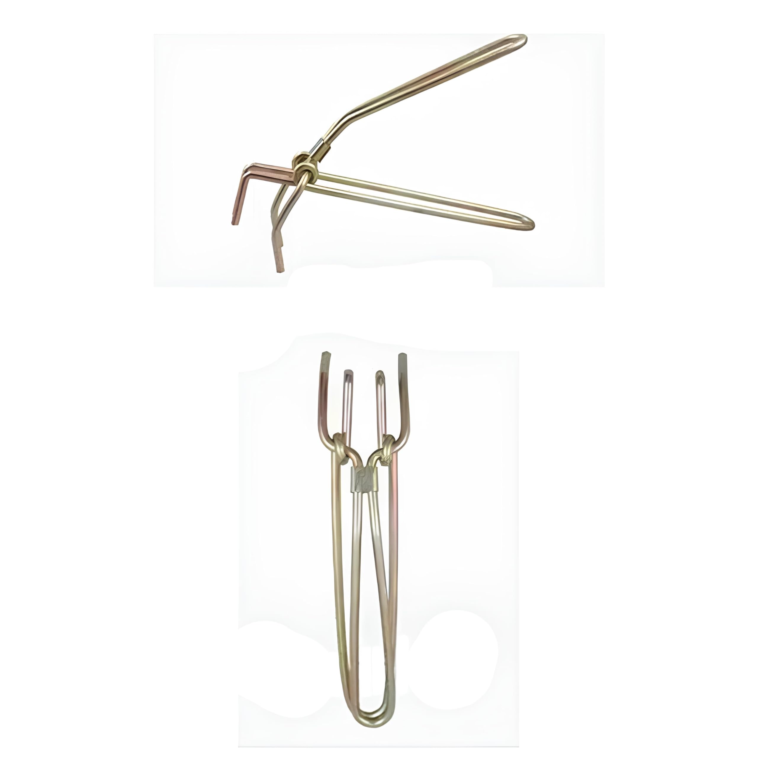 Cooking Pot Holder Stainless Steel Long Handle Grip Pot Holder Wrench Tong Tool For Home Kitchen (1Pcs) 4