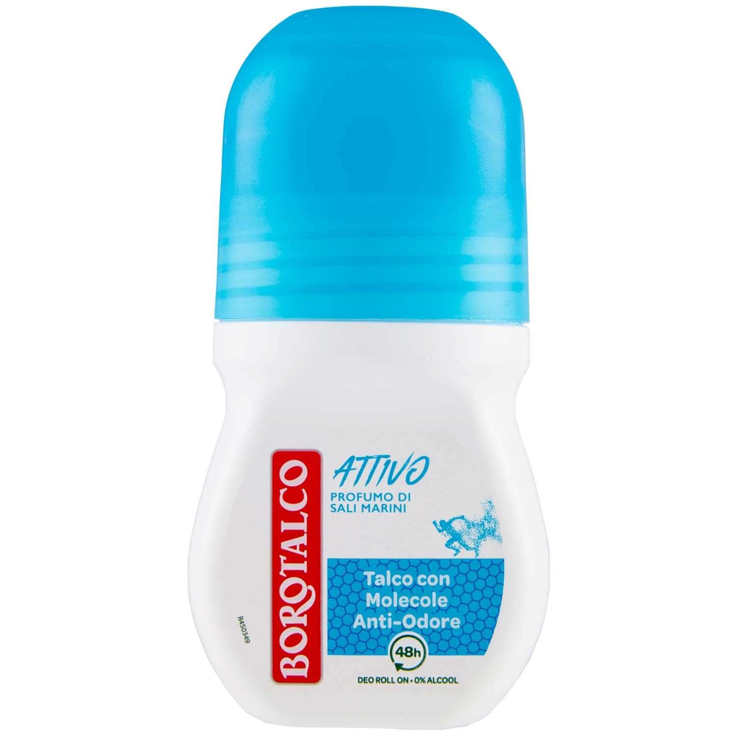 Borotalco, Deodorante Roll On Active Blu, Formato 50ml, 1.6 Fl Oz made in Italy [italian import] 1