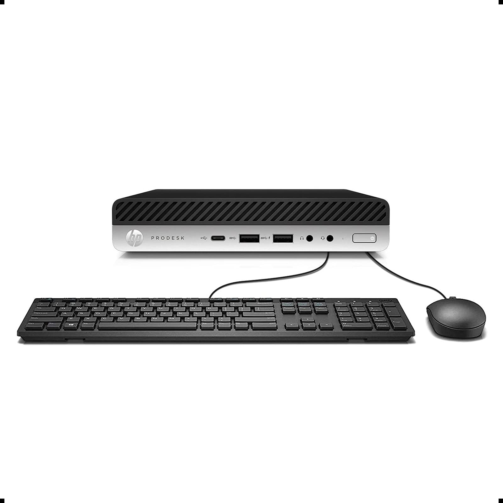 HP ProDesk 600 G3 Mini PC Desktop Intel Core i5-6500T (Quad Core) 16GB RAM 256GB PCIe Solid State Drive USB-C Windows 10 Professional (Renewed) 1