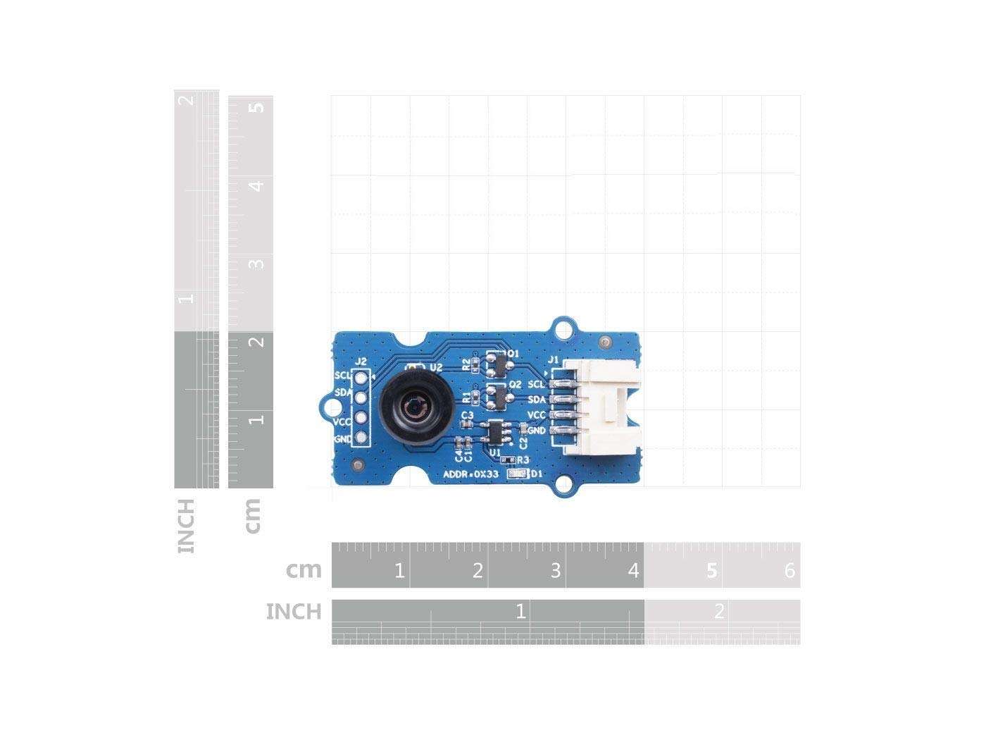NGW-1pc Grove - Thermal Imaging Camera - MLX90641 16x12 IR Array with 110° FOV 3