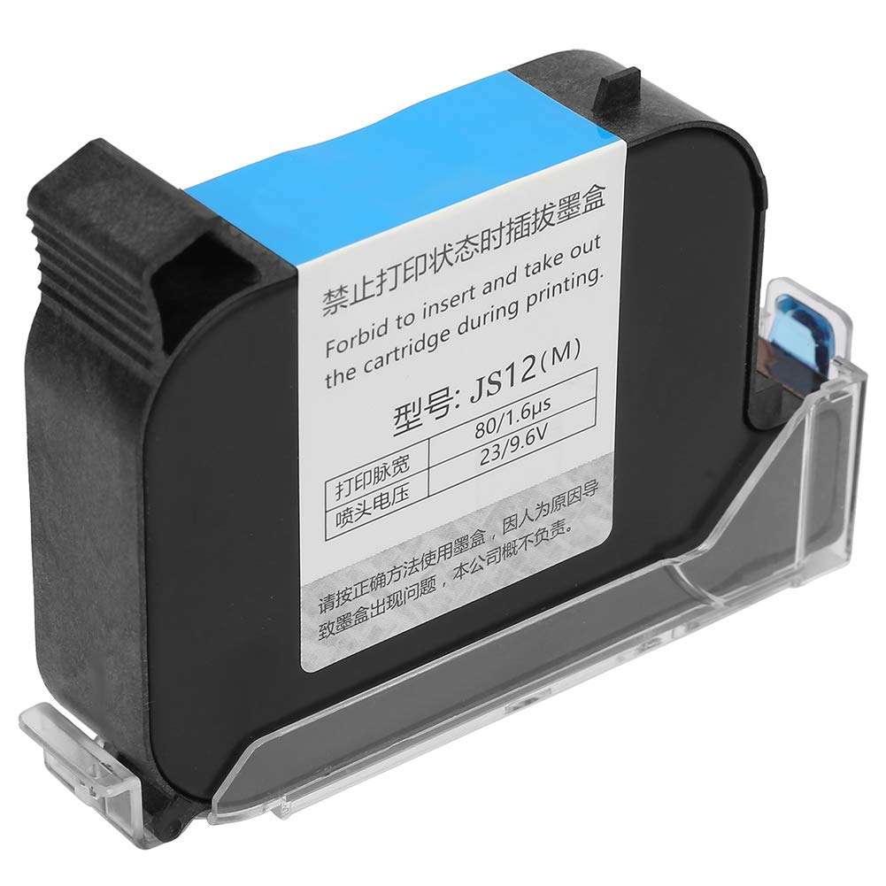 Quick-Drying Ink Cartridges for 530 Handheld Date Coder Inkjet Printer, Black 1