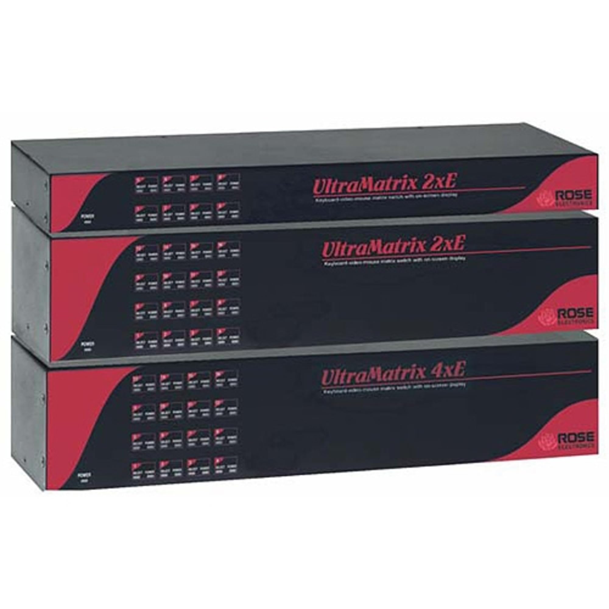 Rose Electronics KVM Switch - 8 x KVM Port(s) - 1 Local User - Desktop