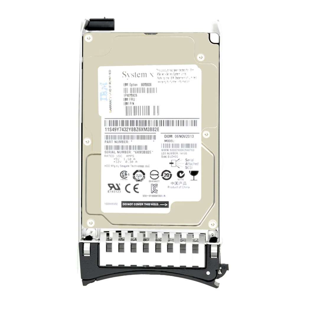 IBM 49Y1869-600GB 3.5" SAS 15K 6Gb/s HS Hard Drive 1