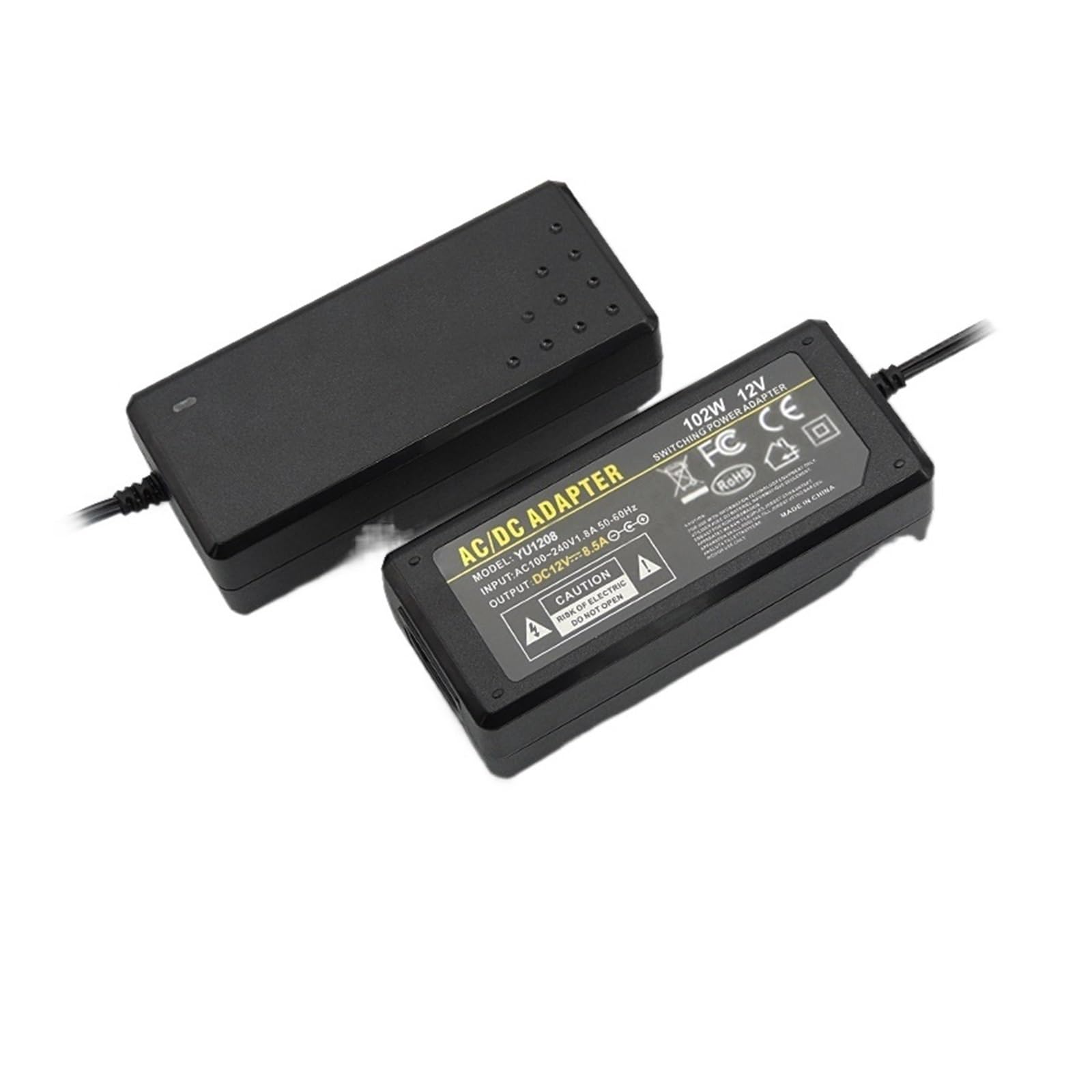 BEGWVDJTP 12V8A Power Adapter 12V8A Desktop Switching Power Supply 96W Full Power LED Power Supply, YU1208 3