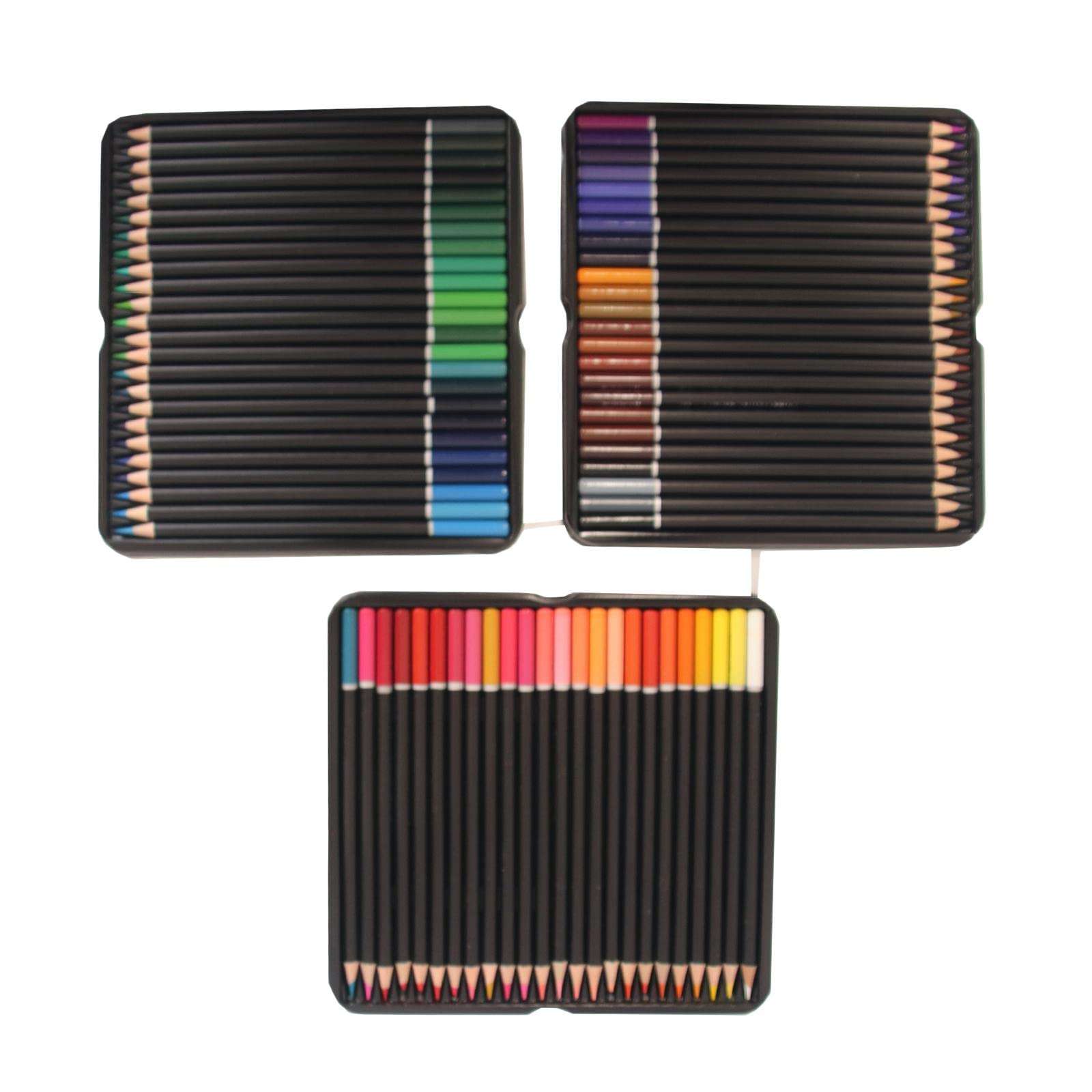 myaddiction 72Pcs Oil Based Colored Pencils Sketch Pencils Sketch Tools Set in Tin Box 6