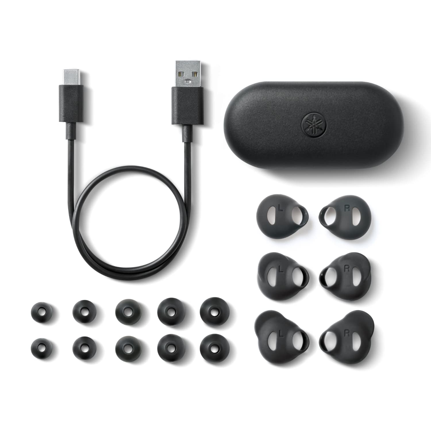 YAMAHA TW-E5A Ambient Sound Earbuds Bluetooth Wireless Headphones - Listening Care in-Ear Earphones IPX5 Water Resistant (Black) 4