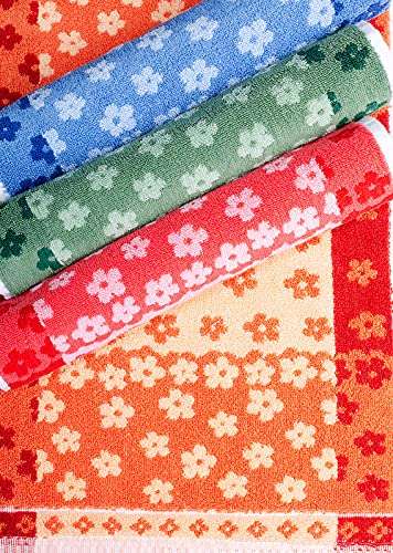 GRGRASP Cotton Hand Towels Set of 12 Piece for Kitchen & Gym , Soft & Super abosrbent , 450 GSM ,( Size: Medium , 30 * 52 cm) 5