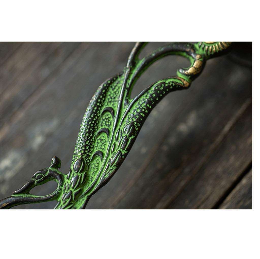 AWCPP Sliding Door Handle, Nordic Vintage Entrance Gate Closet Door Hardware Accessories Creative Door Handle,Bronze 3