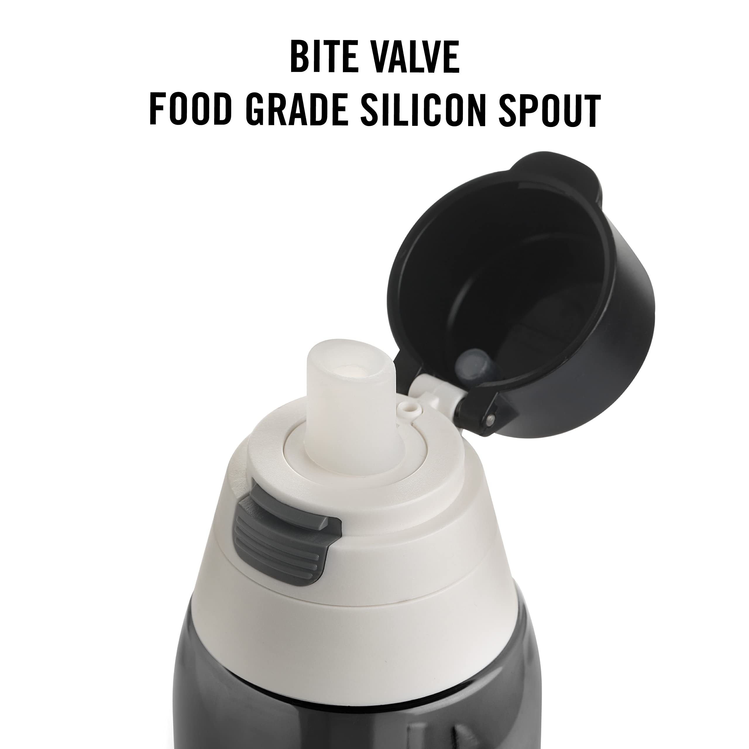 Cello Filtro Premium Filter Water Bottle with With Activated Carbon Filter for Camping, Hiking & Travel, 1000ml, Black 6