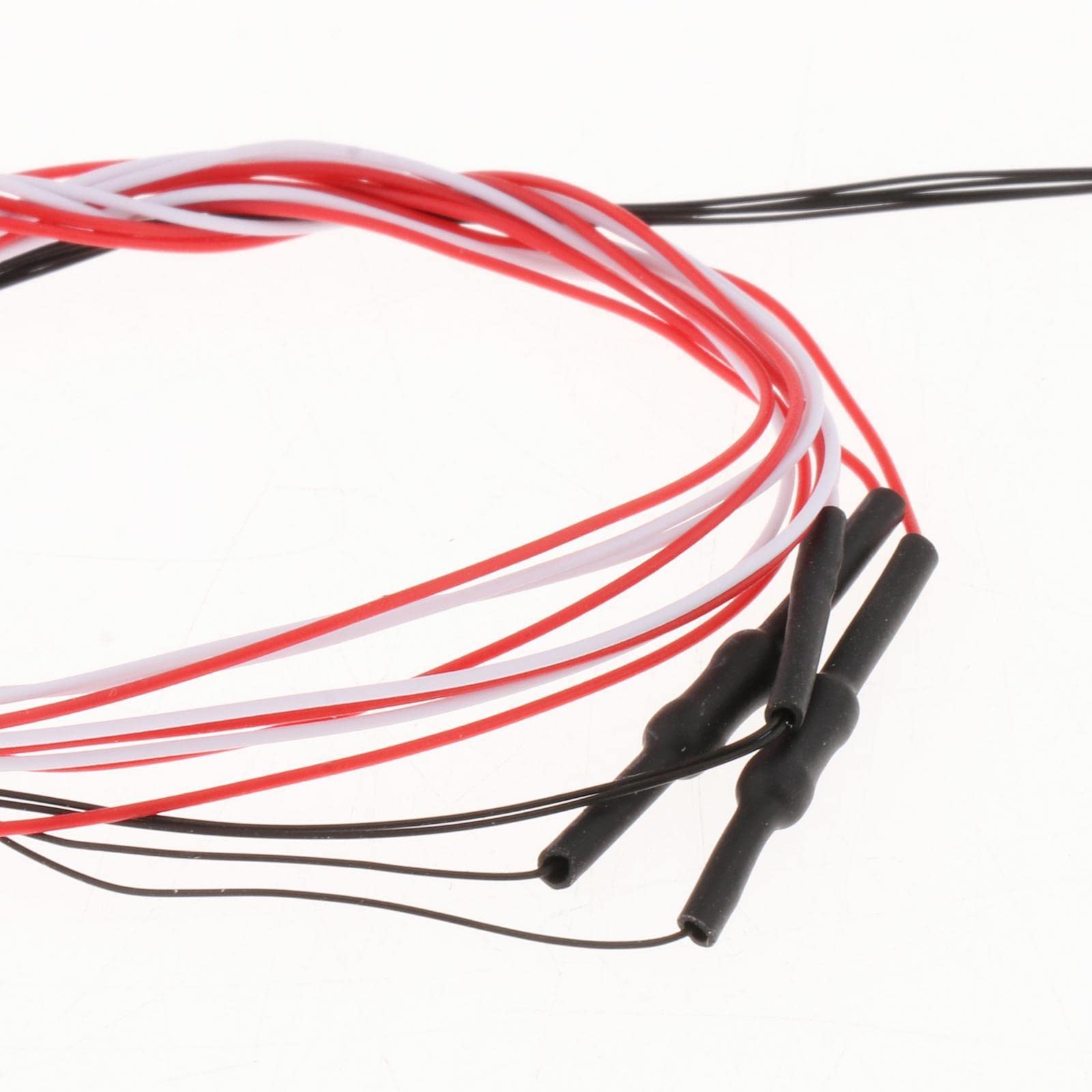 CALANDIS 10pcs LED Street Light Railway Lamp 1:100 HO Gauge White LED Dual Head 1