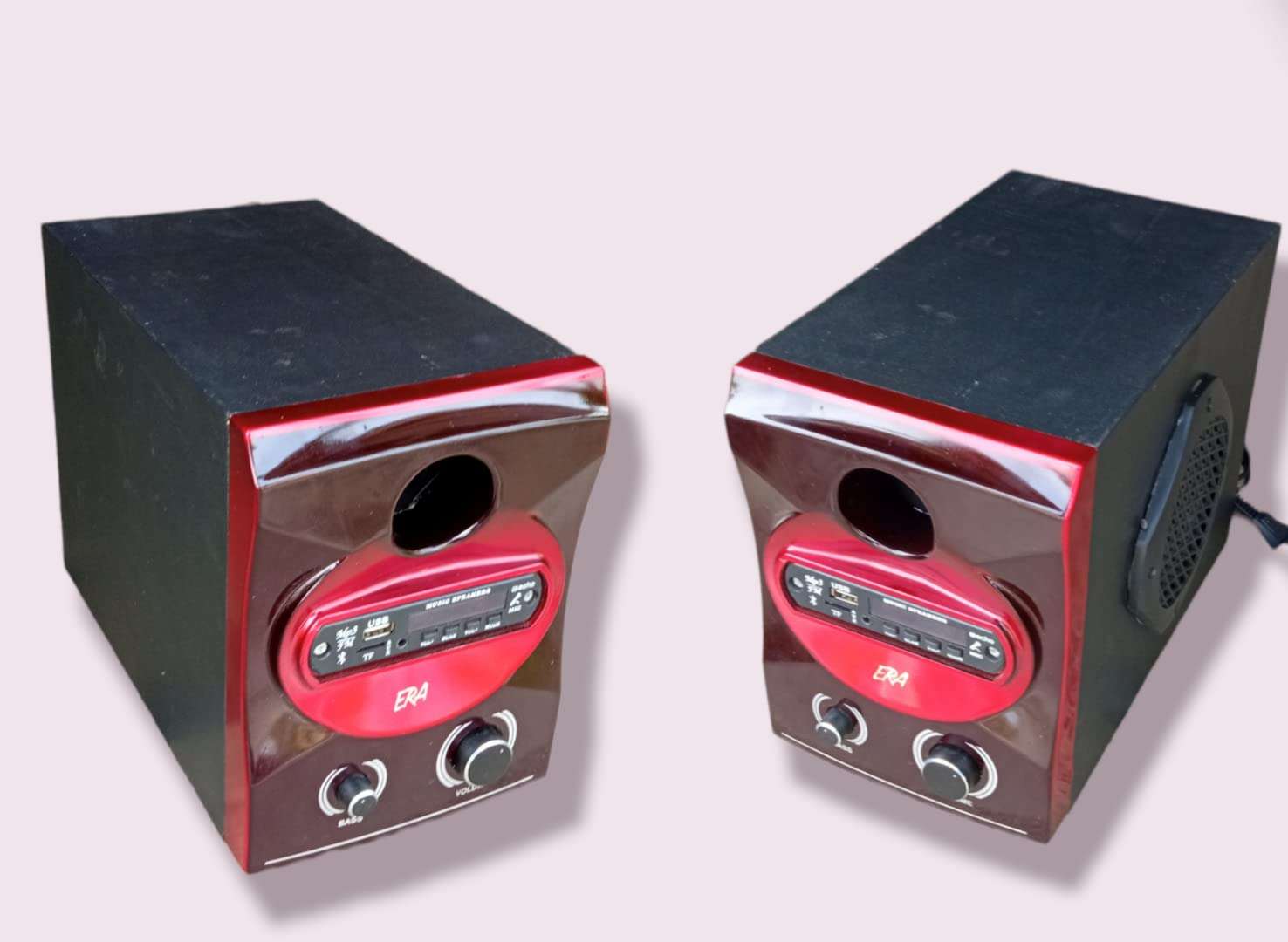 ERA Audio 4.1 Channel Wireless, USB, Bluetooth Multimedia Speaker System, Pack of 2 4