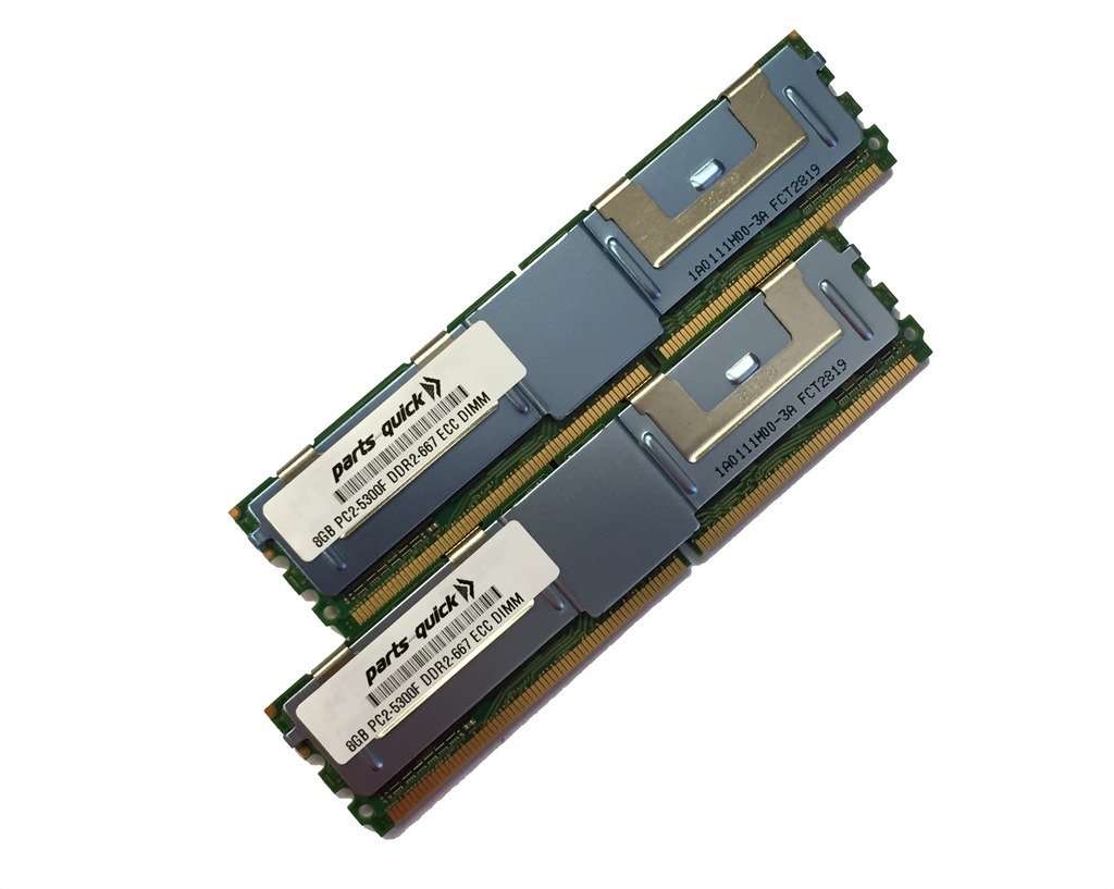 parts-quick 16GB (2 X 8GB) Memory for Sun Oracle SPARC Enterprise T5140 DDR2 FB DIMM