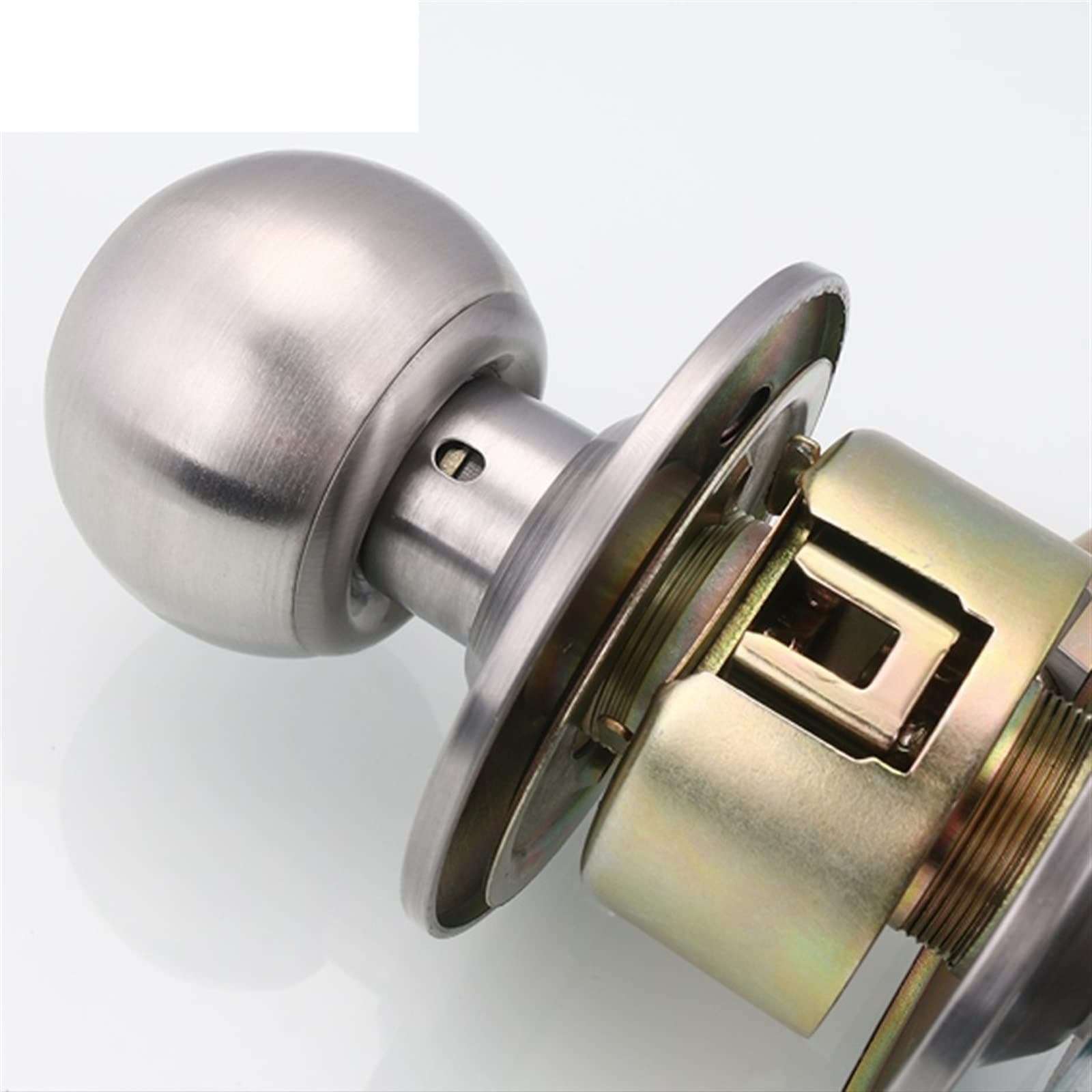 NHOSS Handle Door Lock with Spring Bolt for Bathroom Bedroom Office Women Bag Shop Wooden Door Hardware 1Pcs 4