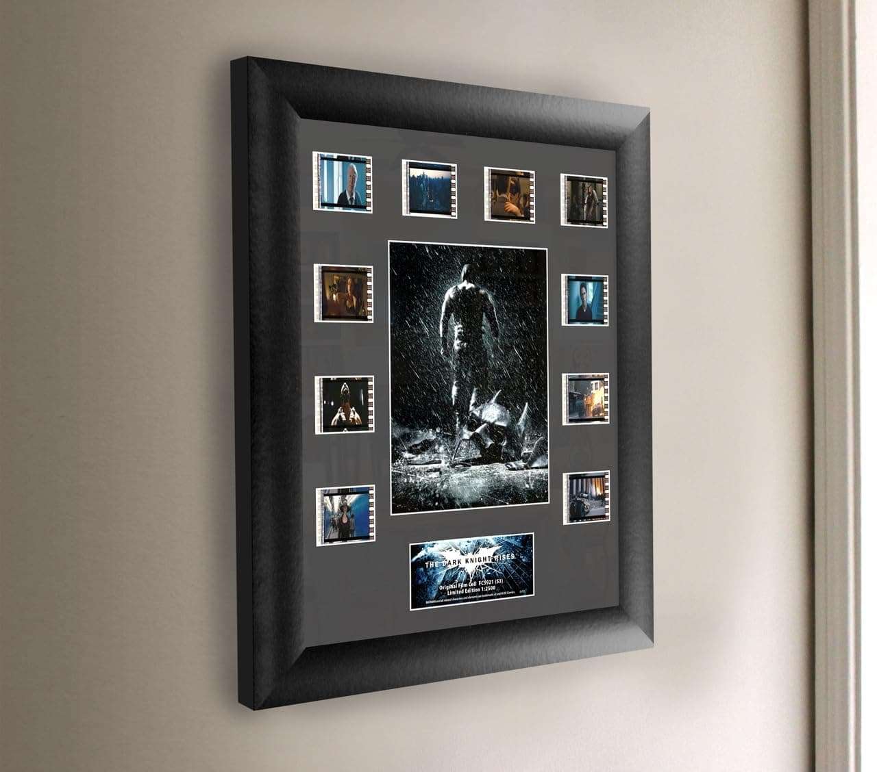 FilmCells - Batman The Dark Knight Rises S3-11” x 13” Mini Montage Presentation - Ten (10) 35 mm Film Clips - Limited Edition Officially Licensed Collectible 5