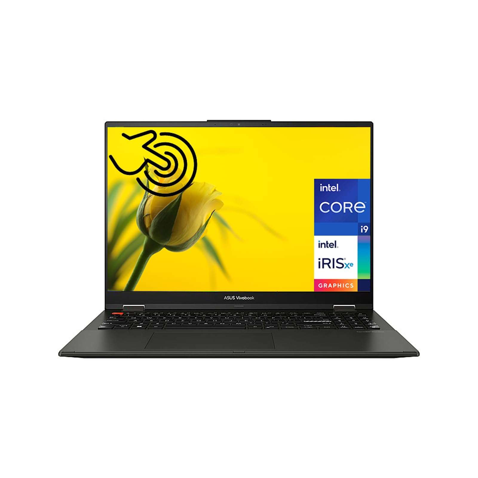 Asus 2023 Newest VivoBook S Flip Laptop, 16" WUXGA Touchscreen, Intel Core i9-13900H(14-core), 16GB RAM, 2TB SSD, Intel Iris Xe Graphics, HD Webcam, USB-A&C, HDMI, Windows 11 Home 1