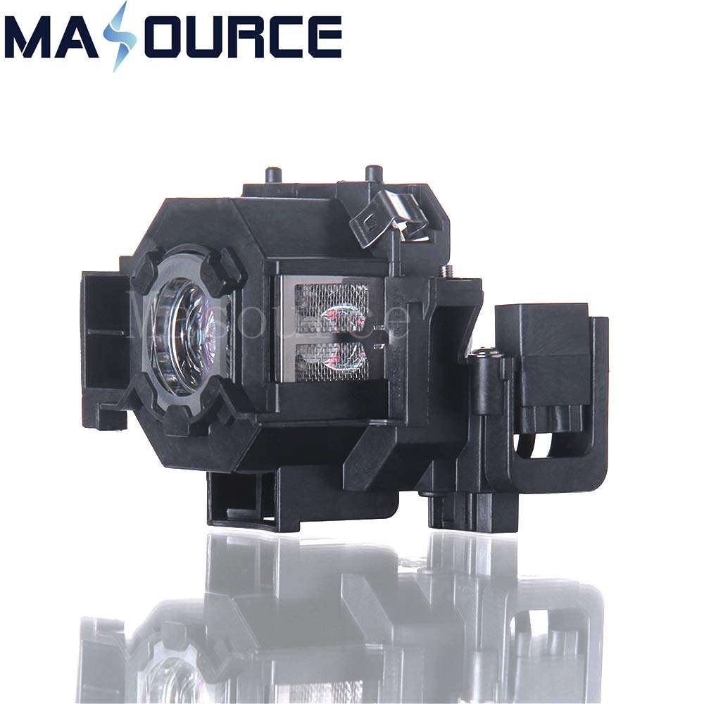 V13H010L42/ELP LP42 Premium Quality Replaceable lamp,with Generic Housing for EPSON Projector Home Cinema PowerLite 83+ EMP-83C EMP-822P EB-400WE EMP-400WE EB-410W EMP-410WE EX90 by Masource 1